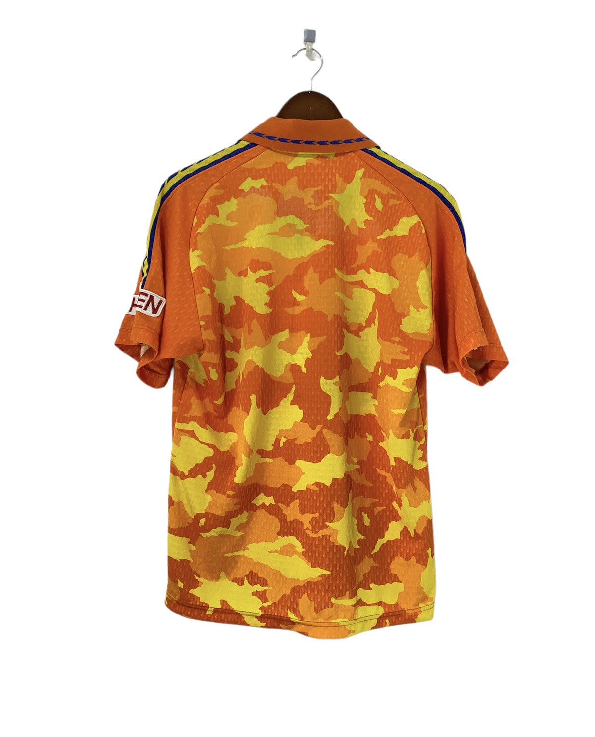 Puma Vintage 90’s Shimizu S-Pulse Home Jersey Shirt Camouflaged Size US M / EU 48-50 / 2 - 2 Thumbnail