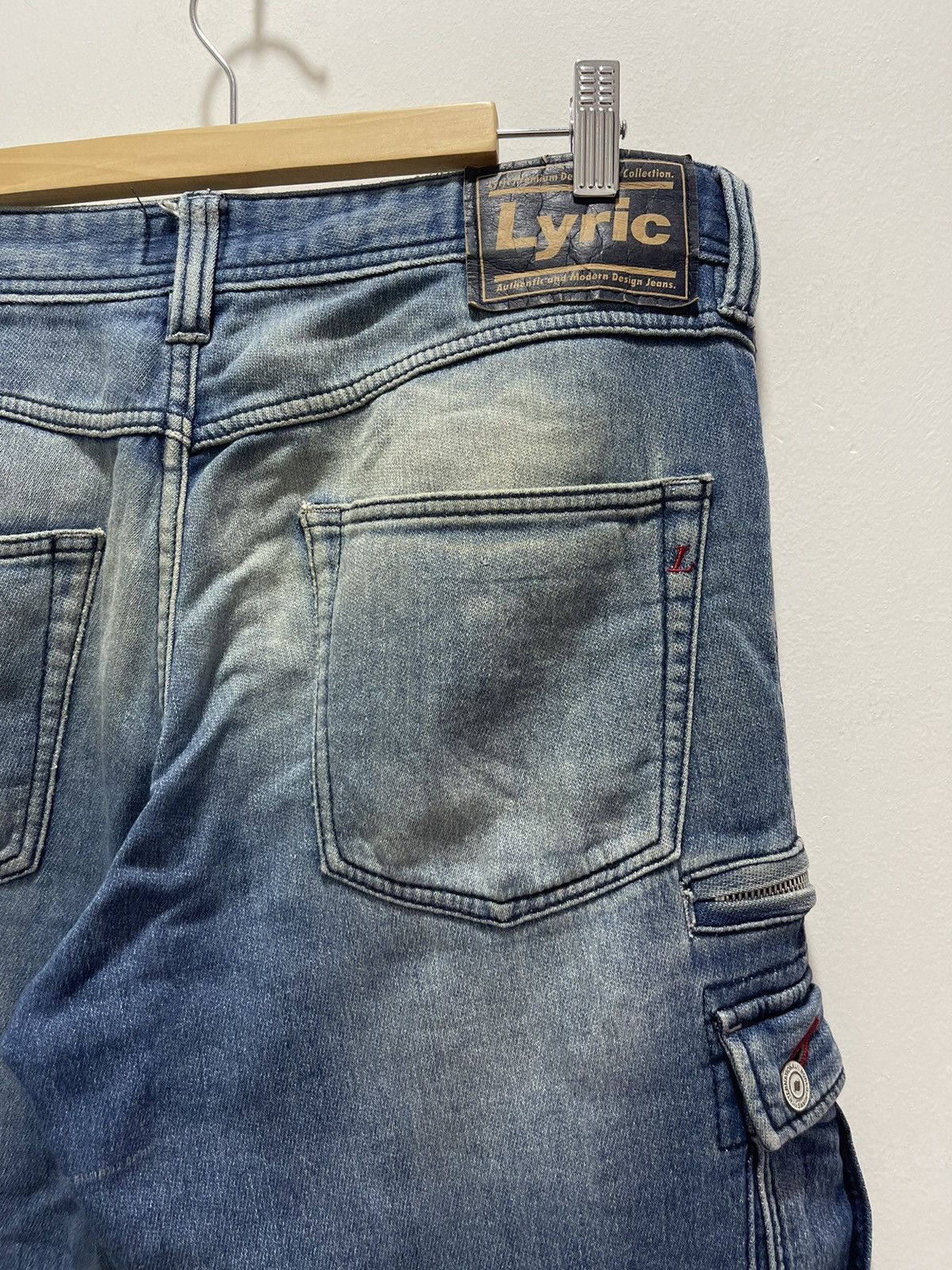 Japanese Brand × Vintage JAPANESE LYRIC 9 POCKET SHORT PANTS DENIM Size US 31 - 6 Thumbnail