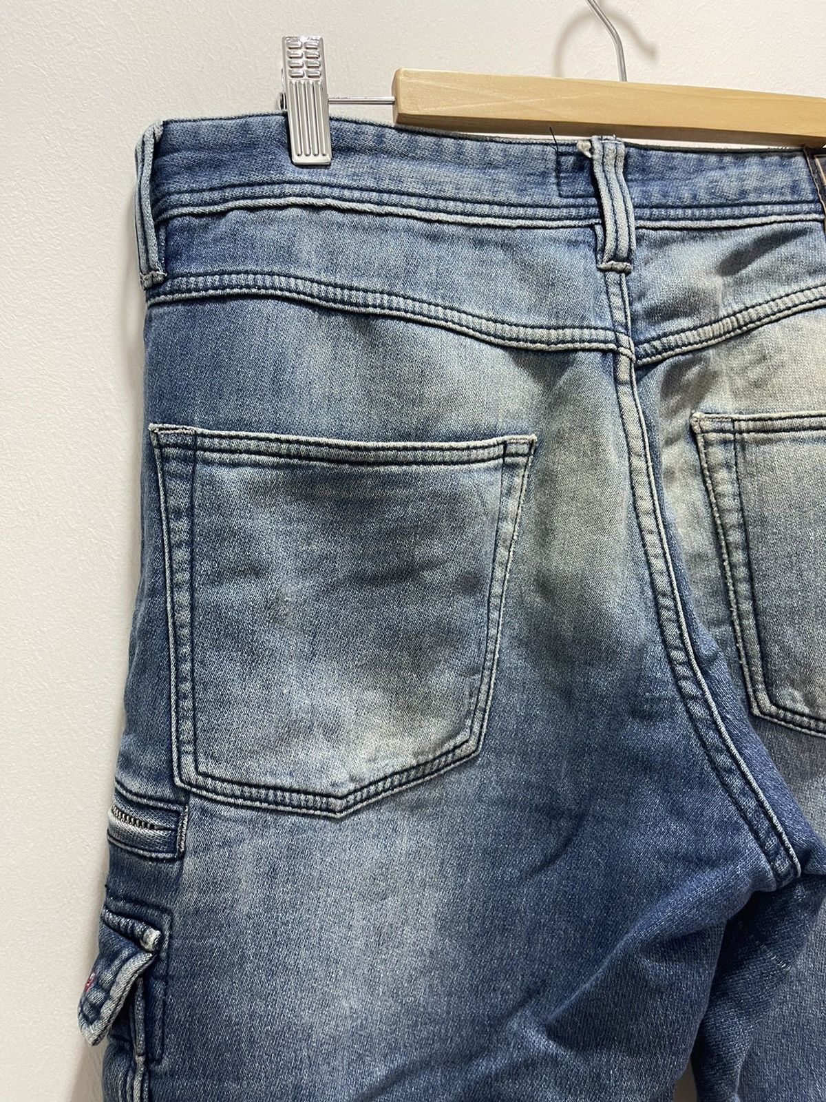 Japanese Brand × Vintage JAPANESE LYRIC 9 POCKET SHORT PANTS DENIM Size US 31 - 7 Thumbnail
