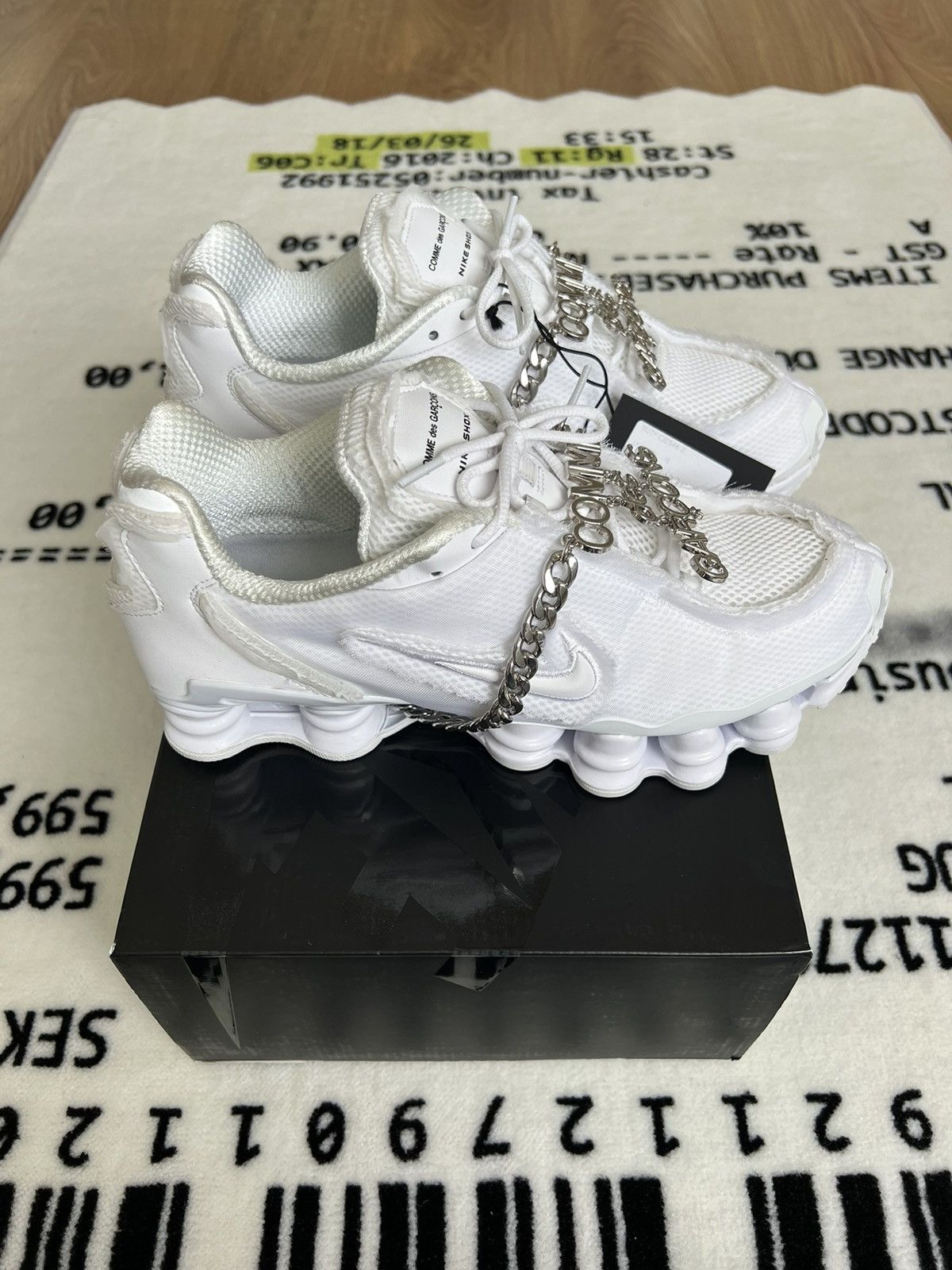 Nike Shox Tl Comme Des Garcons Nike Chain NWT Nike Shox TL CDG