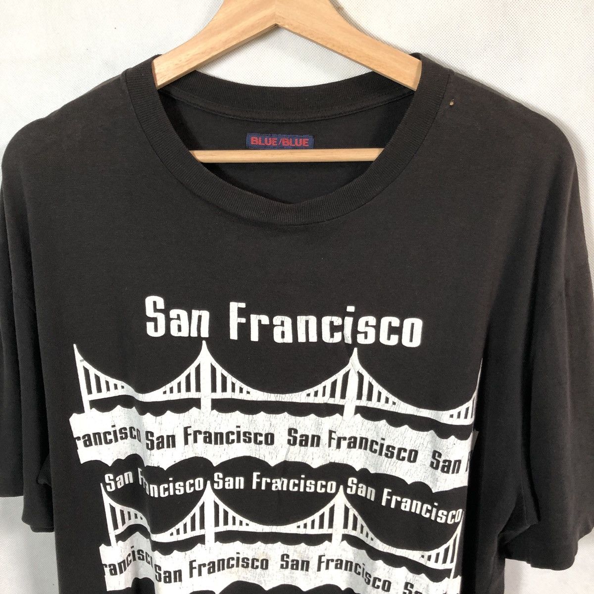 Blue Blue Japan × Vintage Vintage Blue Blue San francisco Tshirt Size US L / EU 52-54 / 3 - 2 Thumbnail