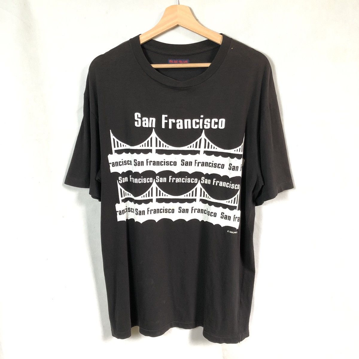 Blue Blue Japan × Vintage Vintage Blue Blue San francisco Tshirt Size US L / EU 52-54 / 3 - 1 Thumbnail
