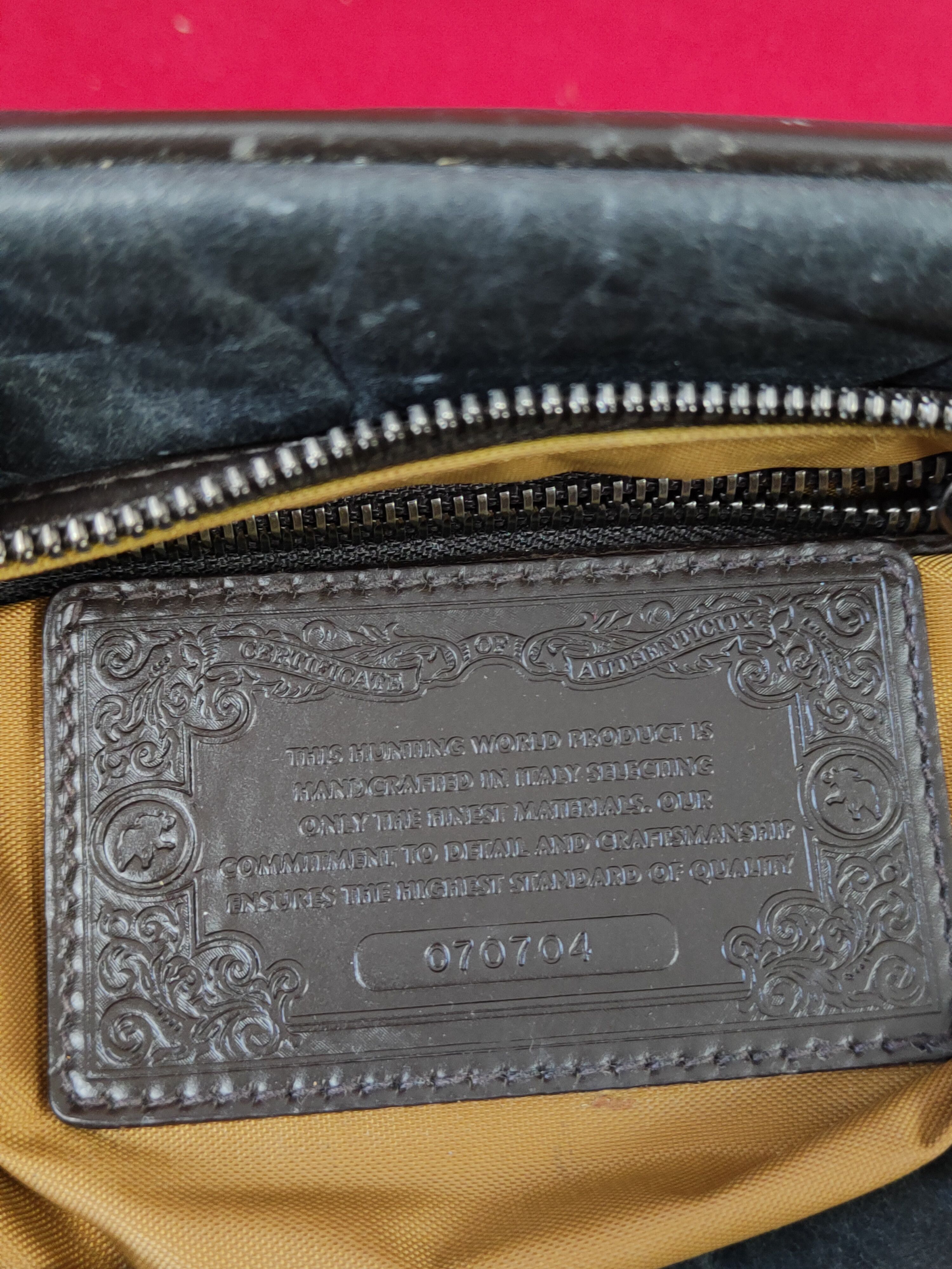 Japanese Brand Hunting World Dark Blue Clutches bag #SB048 Size ONE SIZE - 15 Thumbnail
