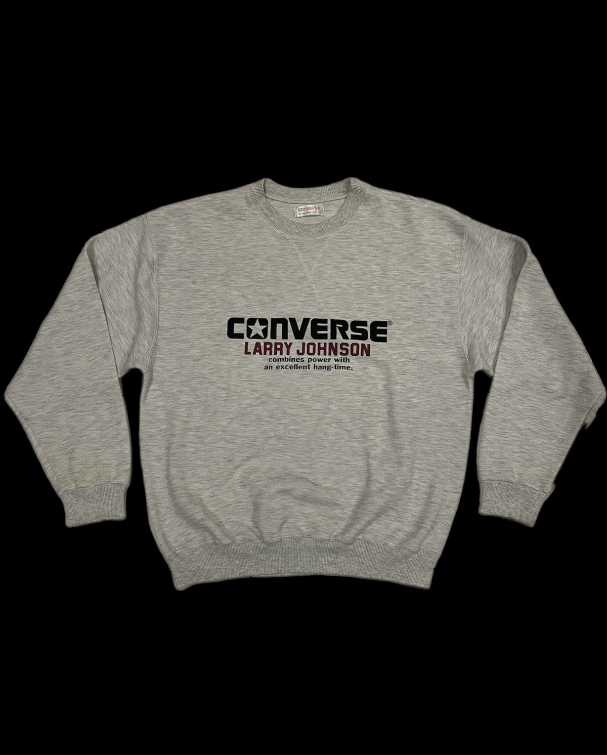 Converse CONVERSE LARRY JOHNSON NBA CHARLOTTE HORNETS CREWNECK Size US XL / EU 56 / 4 - 1 Thumbnail