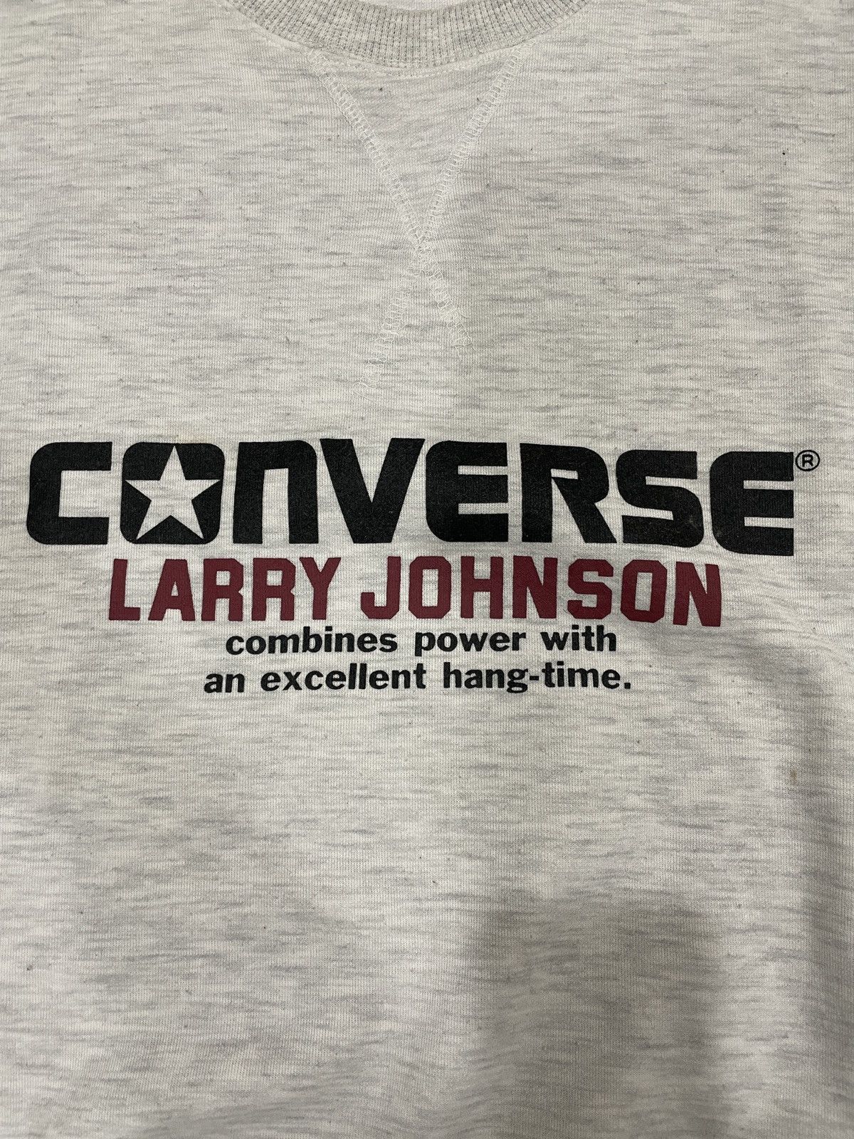 Converse CONVERSE LARRY JOHNSON NBA CHARLOTTE HORNETS CREWNECK Size US XL / EU 56 / 4 - 3 Thumbnail