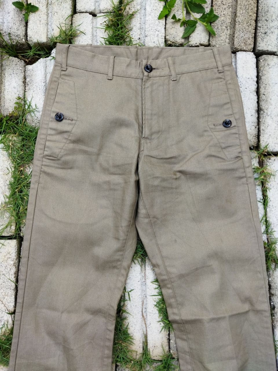 Japanese Brand Male & Co Japan Ankle Zip Pants Size US 30 / EU 46 - 4 Thumbnail