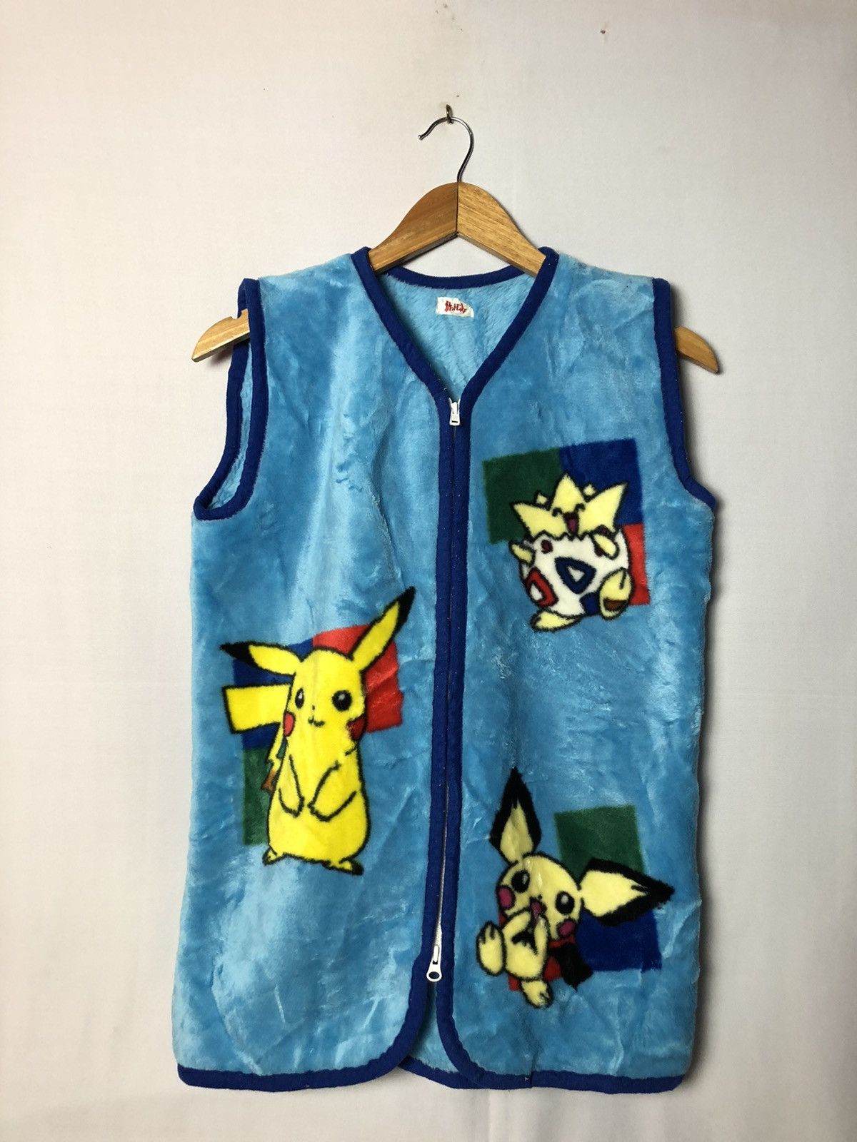 Japanese Brand × Pokemon Pocket Mosters Fleece zipped Vest Jackets Size M / US 6-8 / IT 42-44 - 1 Thumbnail