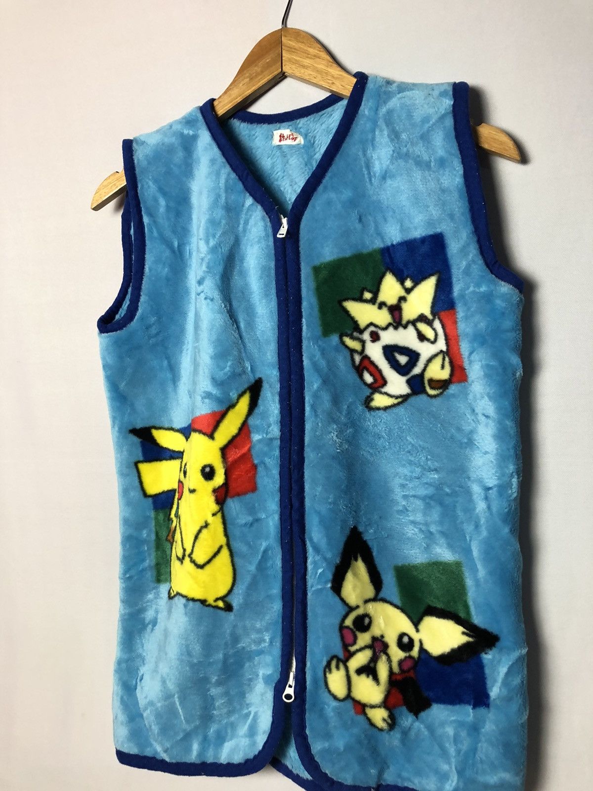 Japanese Brand × Pokemon Pocket Mosters Fleece zipped Vest Jackets Size M / US 6-8 / IT 42-44 - 3 Thumbnail