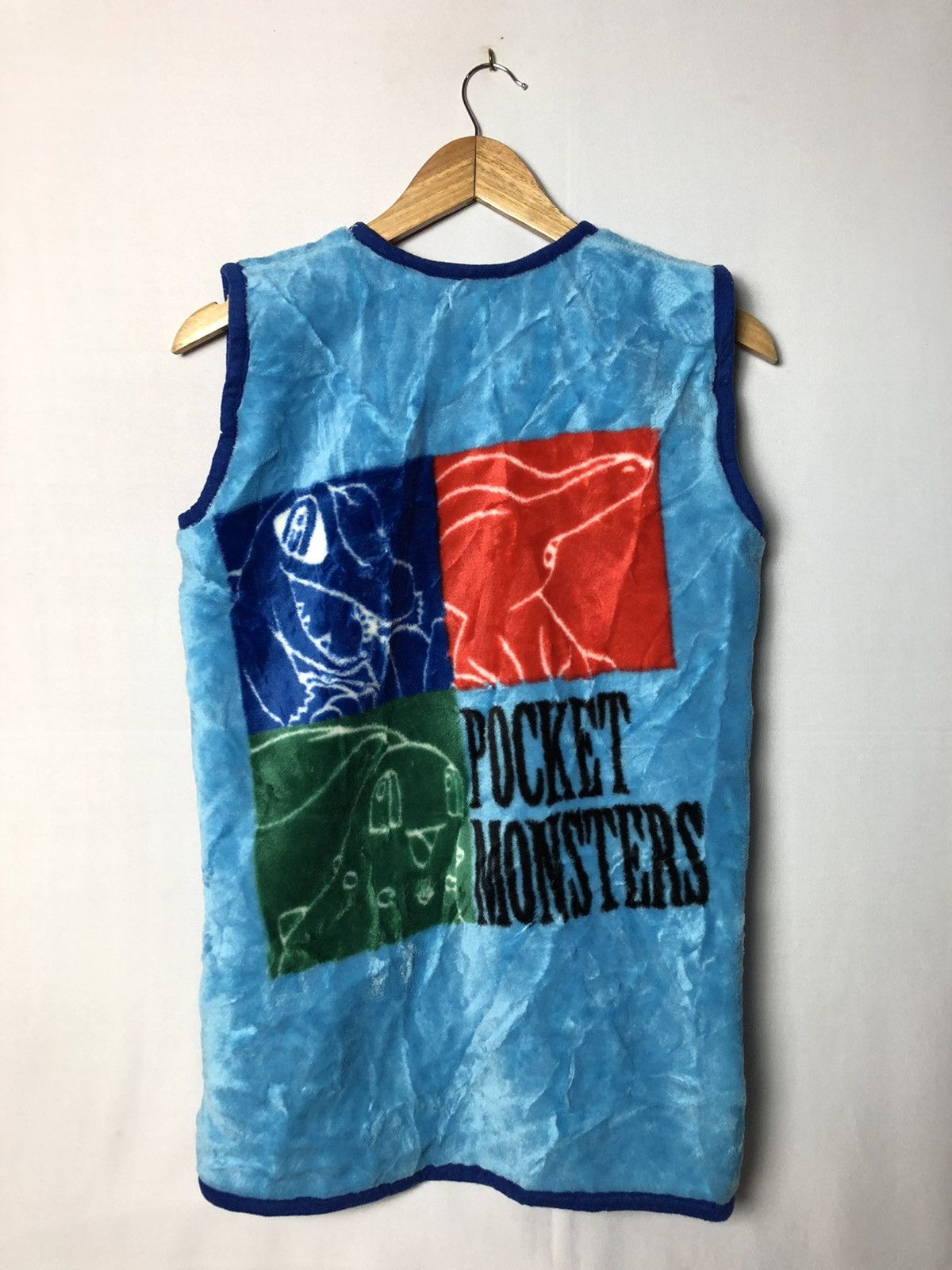Japanese Brand × Pokemon Pocket Mosters Fleece zipped Vest Jackets Size M / US 6-8 / IT 42-44 - 2 Thumbnail