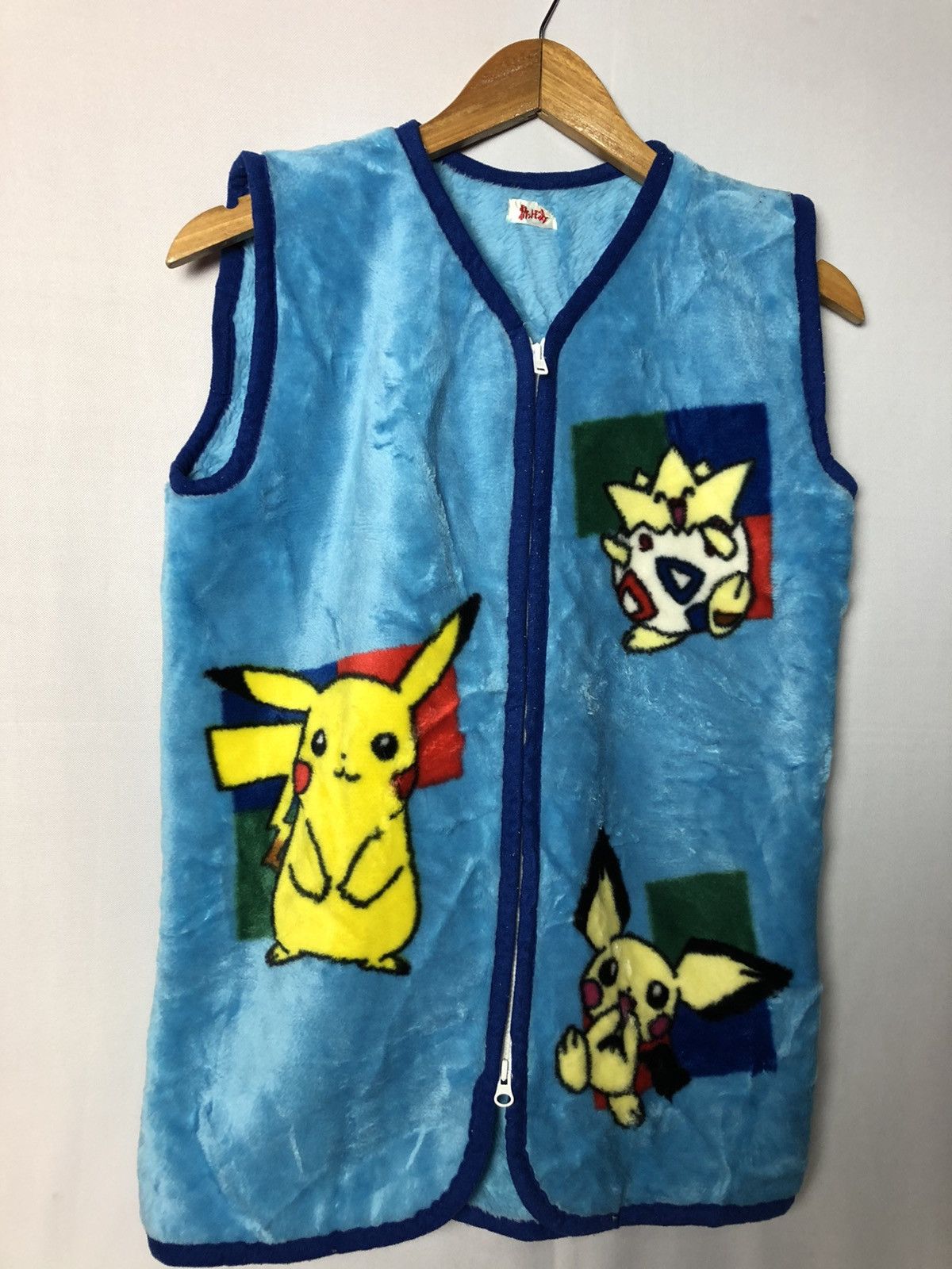 Japanese Brand × Pokemon Pocket Mosters Fleece zipped Vest Jackets Size M / US 6-8 / IT 42-44 - 4 Thumbnail