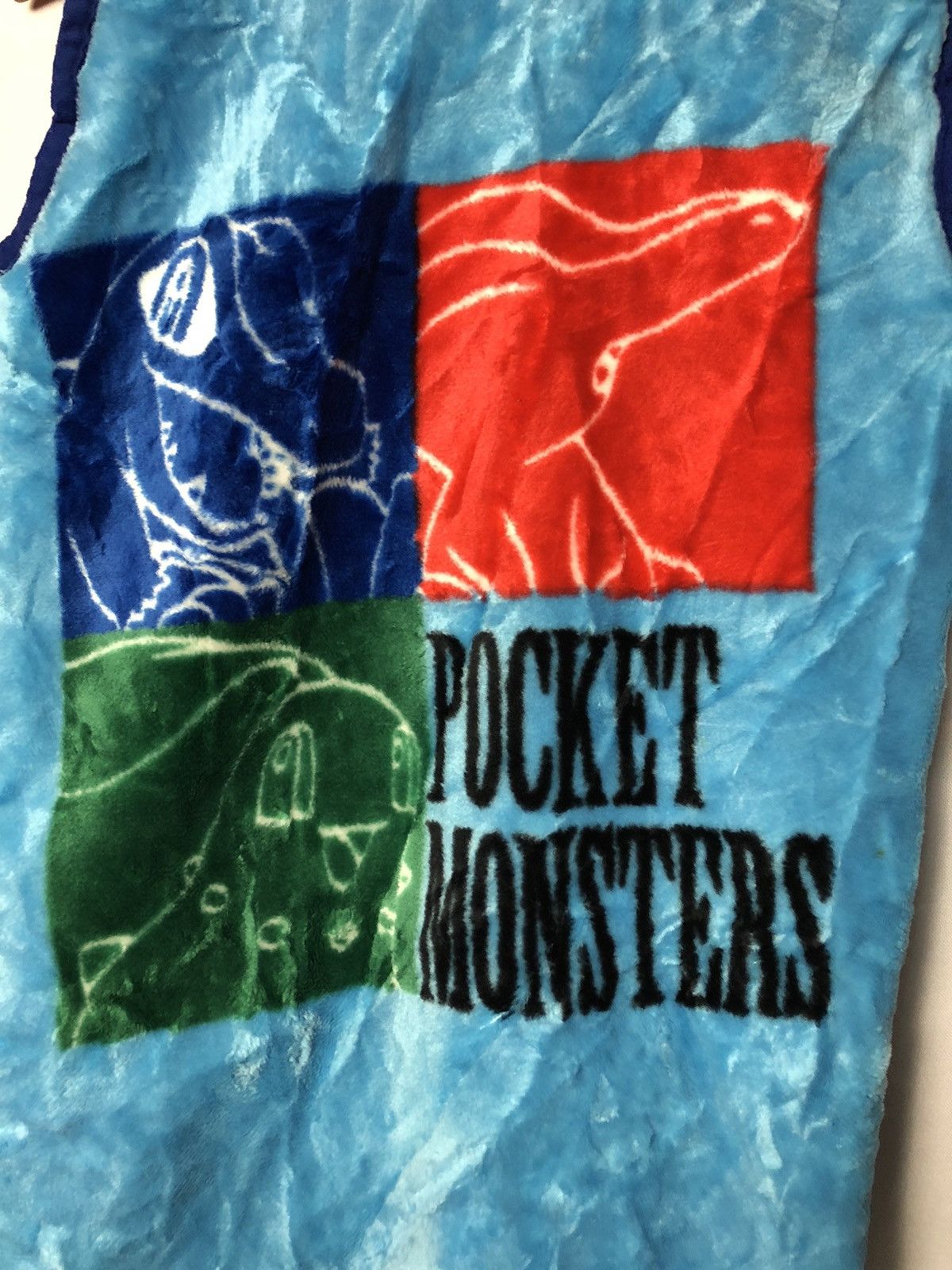 Japanese Brand × Pokemon Pocket Mosters Fleece zipped Vest Jackets Size M / US 6-8 / IT 42-44 - 7 Thumbnail