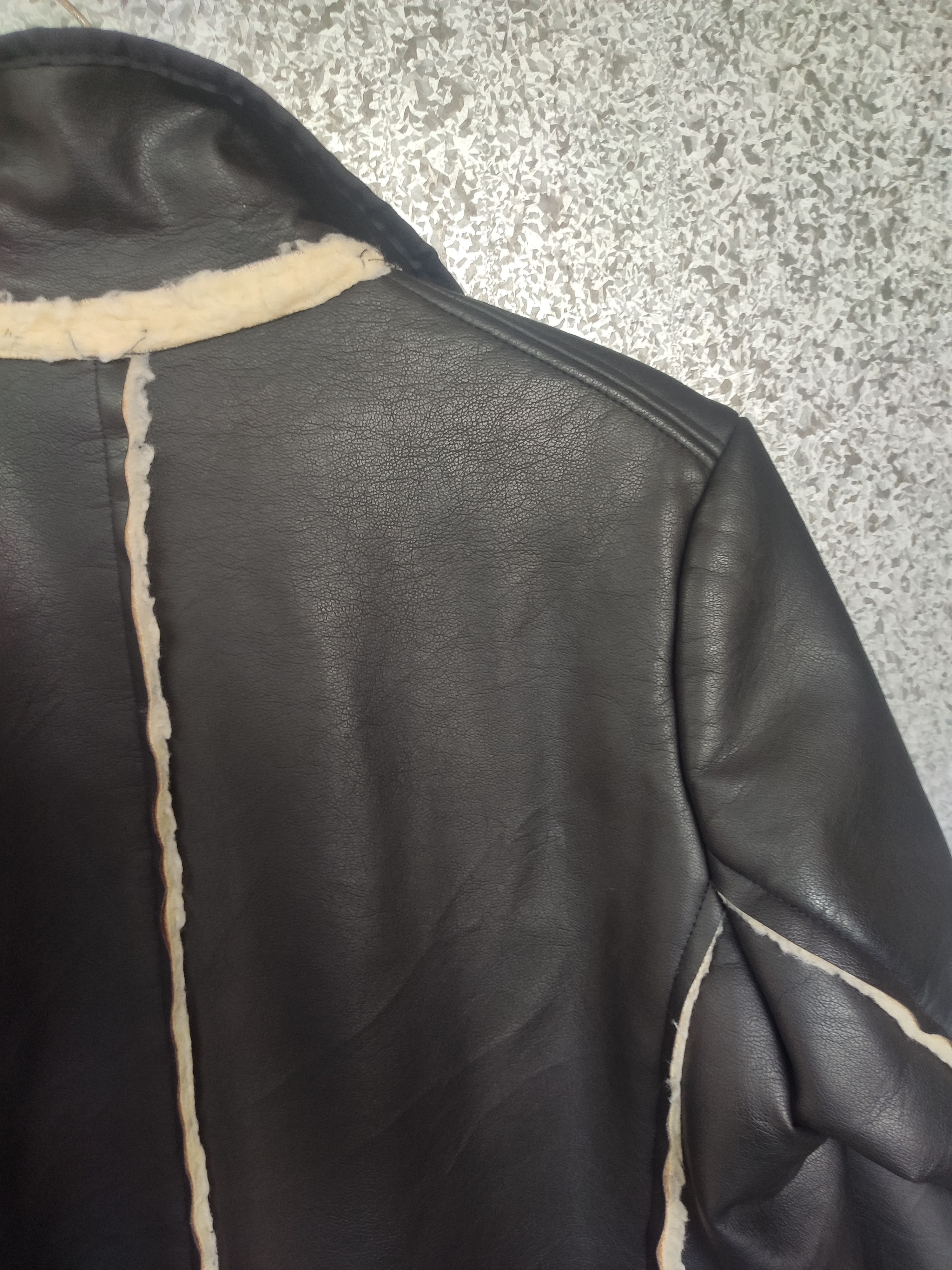 CABANE de ZUCCa Zucca Jacket leather design distressed miyake Size US M / EU 48-50 / 2 - 4 Thumbnail