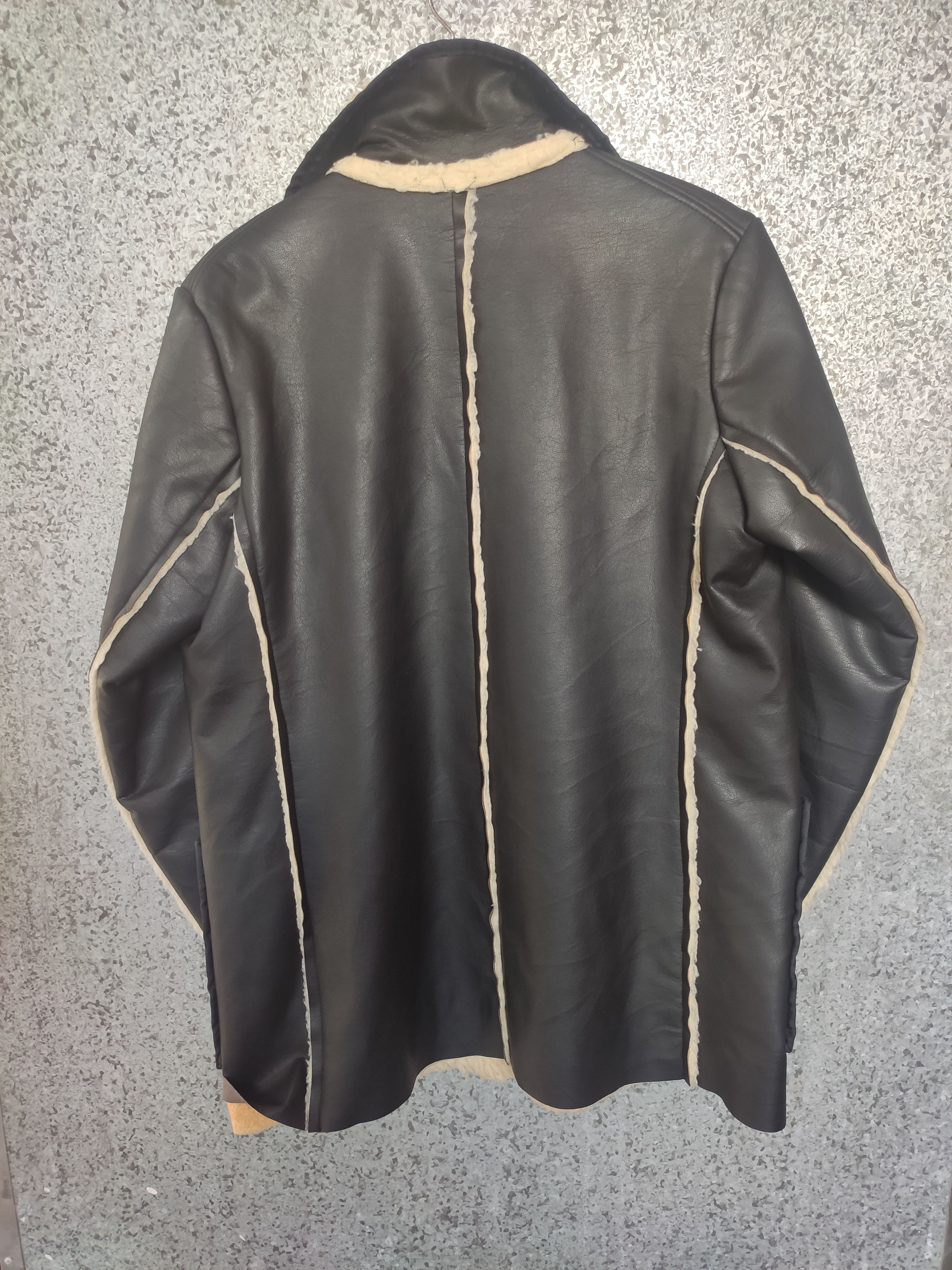 CABANE de ZUCCa Zucca Jacket leather design distressed miyake Size US M / EU 48-50 / 2 - 5 Thumbnail