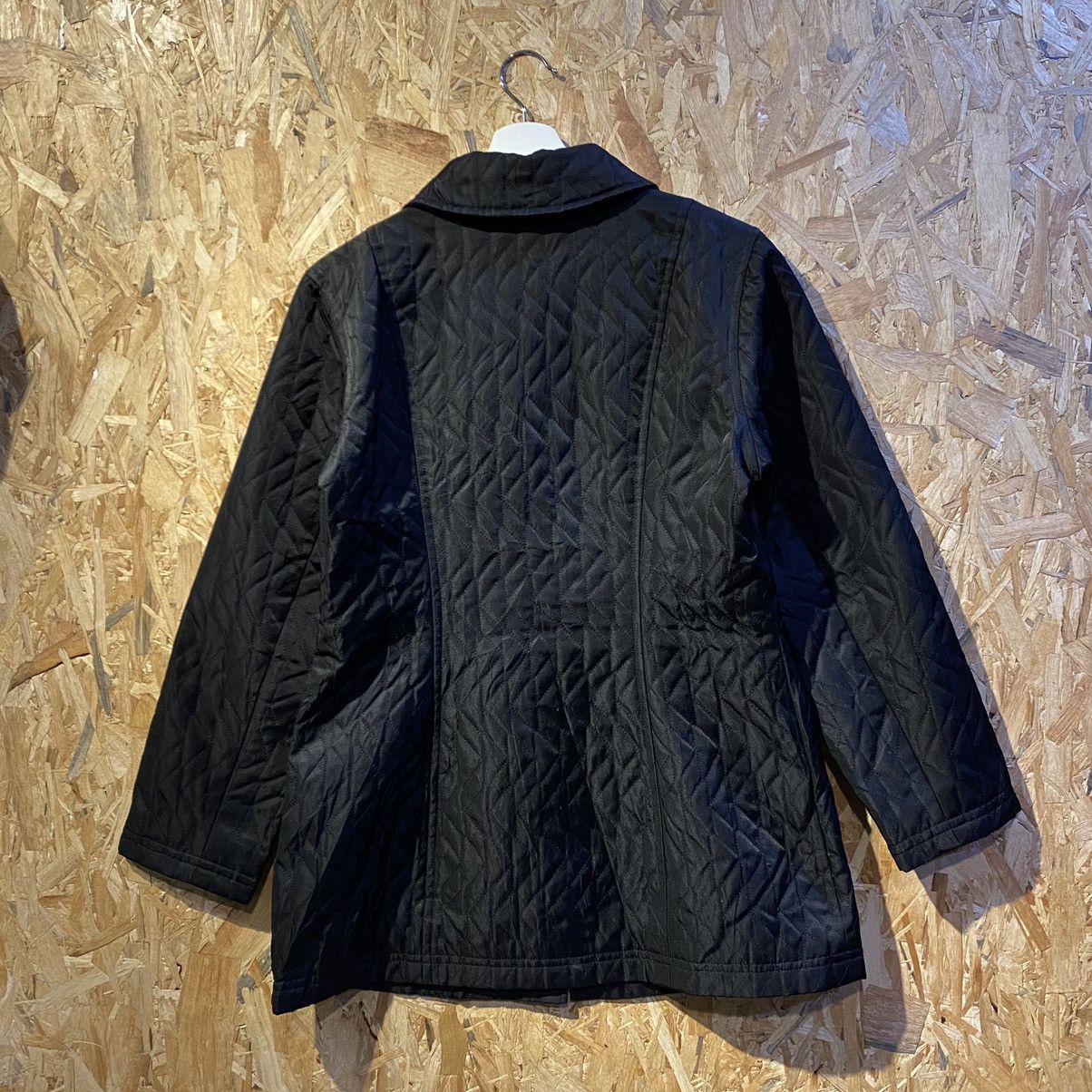 Christian Dior Monsieur × Vintage VINTAGE‼️Christian Dior Sports Plain Black Zipper Coats Size L / US 10 / IT 46 - 2 Thumbnail