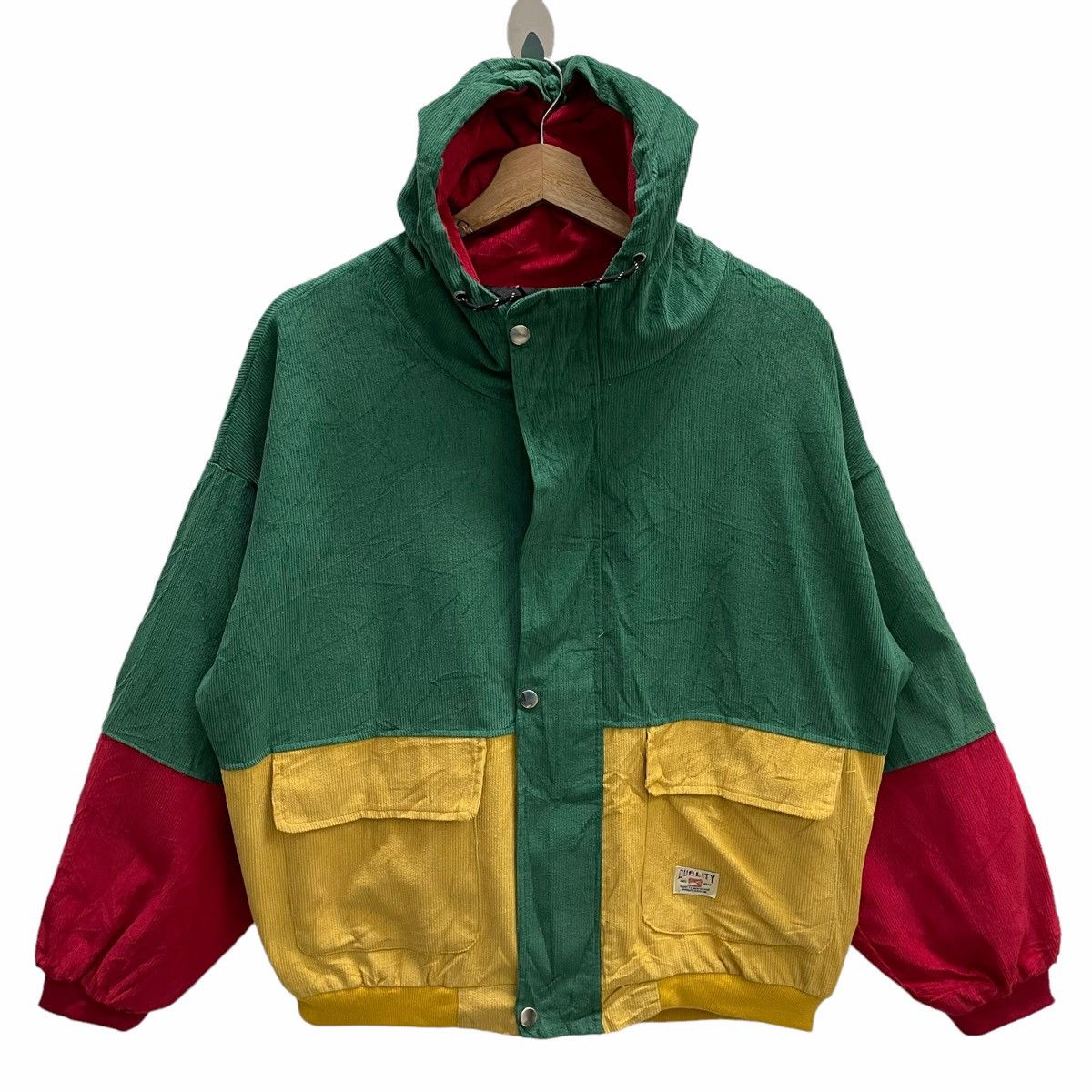 Japanese Brand × Vintage 💥 ZAFUL RASTA REGGEA BOMBER JACKET Size US M / EU 48-50 / 2 - 1 Thumbnail