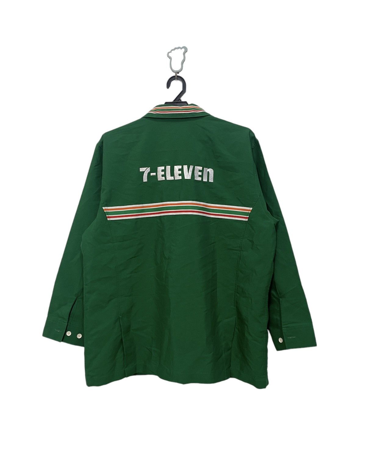 Uniform Studios VINTAGE SEVEN ELEVEN UNIFORM GREEN RAINBOW Size US L / EU 52-54 / 3 - 2 Thumbnail