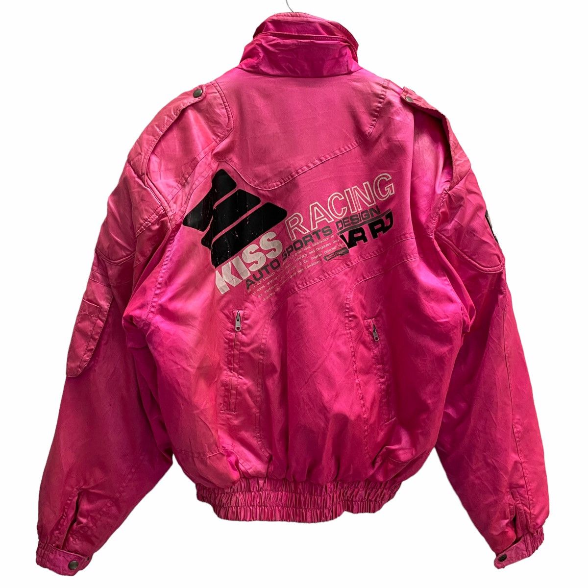 Hein Gericke × Kadoya 💥Vintage KISS RACING Japan Biker Jacket Size US L / EU 52-54 / 3 - 4 Thumbnail