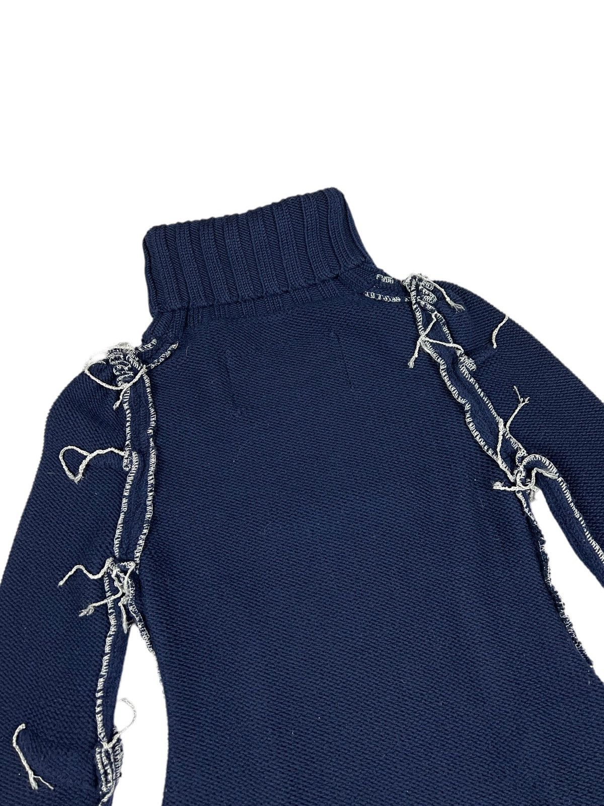 H&M × Maison Margiela Maison Margiela x H&M Navy Knit Dress Size XS / US 0-2 / IT 36-38 - 9 Thumbnail