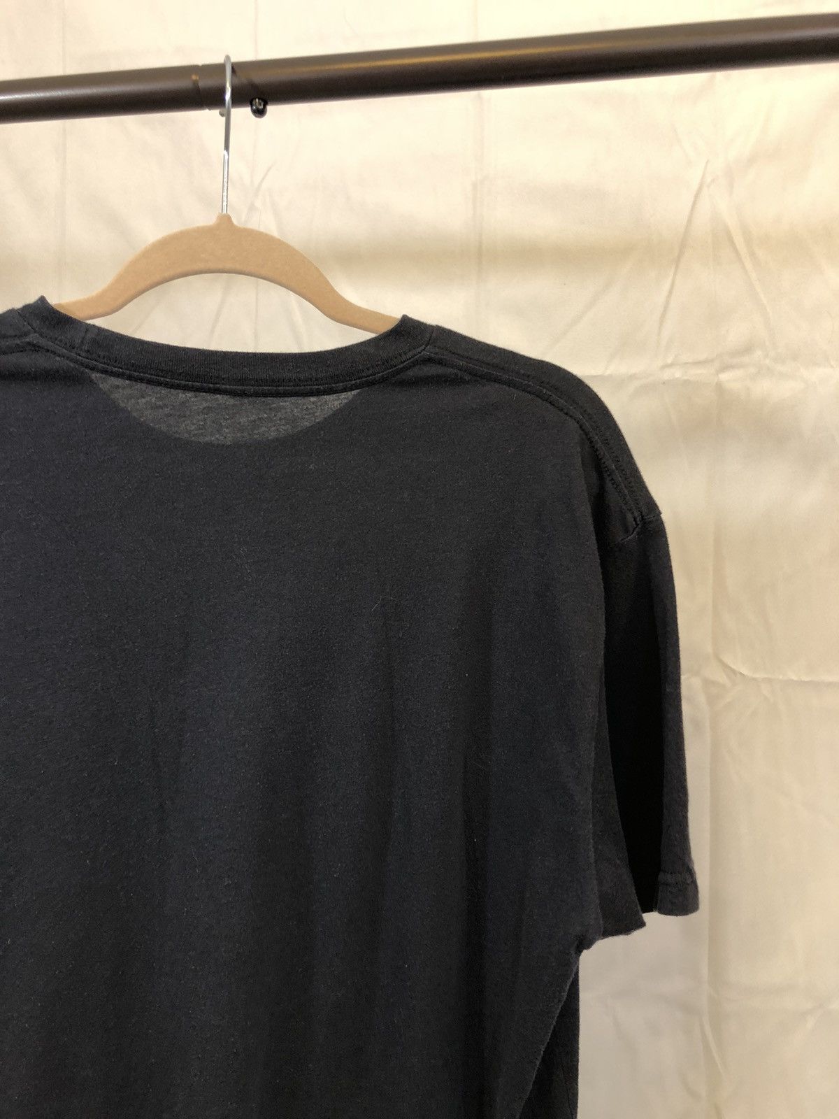 Vintage Jesus Thin Soft Black Religion Tee Size US L / EU 52-54 / 3 - 4 Thumbnail