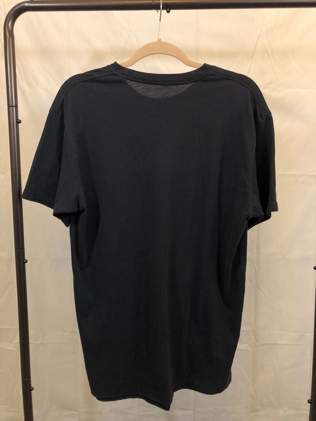 Vintage Jesus Thin Soft Black Religion Tee Size US L / EU 52-54 / 3 - 3 Thumbnail