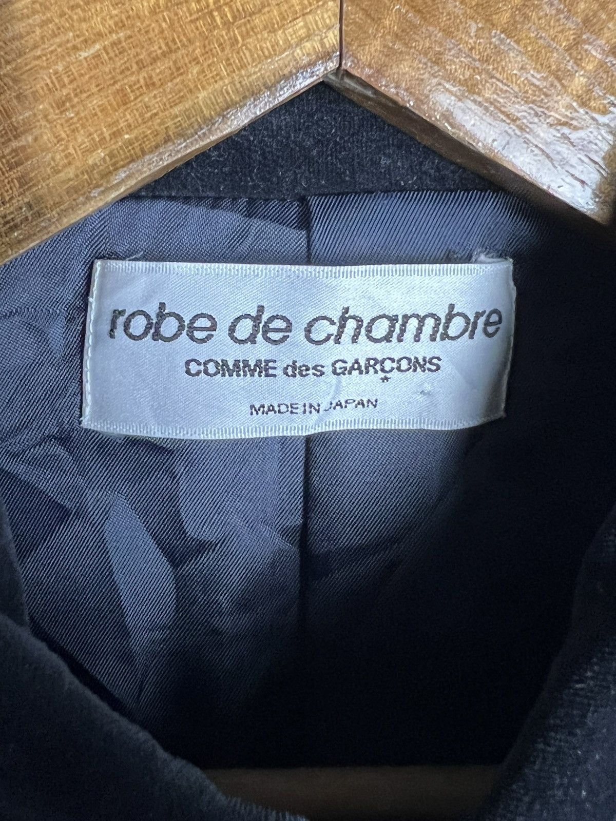 Comme des Garcons Comme Des Garçons AW2000 Robe De Chambre Wool Jacket Size S / US 4 / IT 40 - 9 Thumbnail