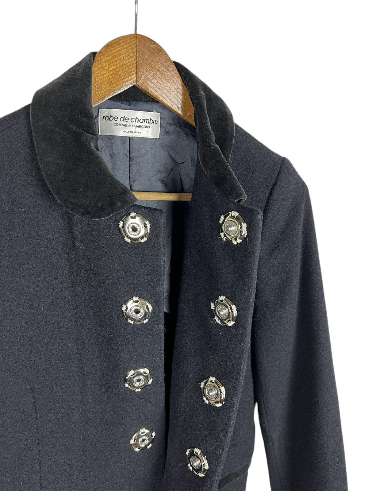 Comme des Garcons Comme Des Garçons AW2000 Robe De Chambre Wool Jacket Size S / US 4 / IT 40 - 7 Thumbnail