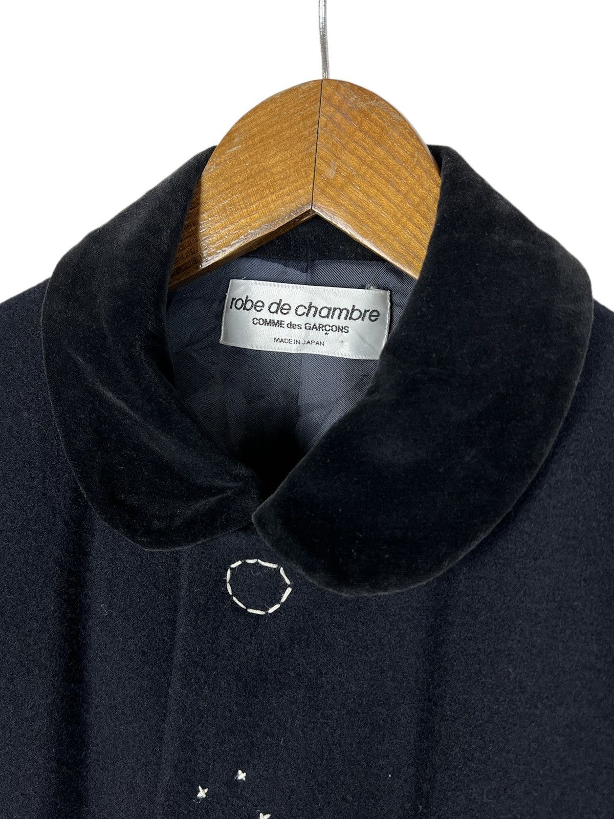 Comme des Garcons Comme Des Garçons AW2000 Robe De Chambre Wool Jacket Size S / US 4 / IT 40 - 4 Thumbnail