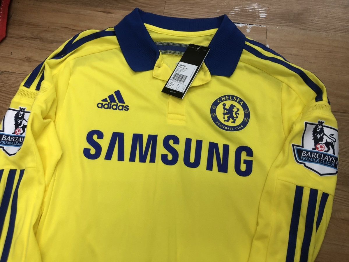 Chelsea 14/15 L/S player issue away #10 Hazard (Bnwt)