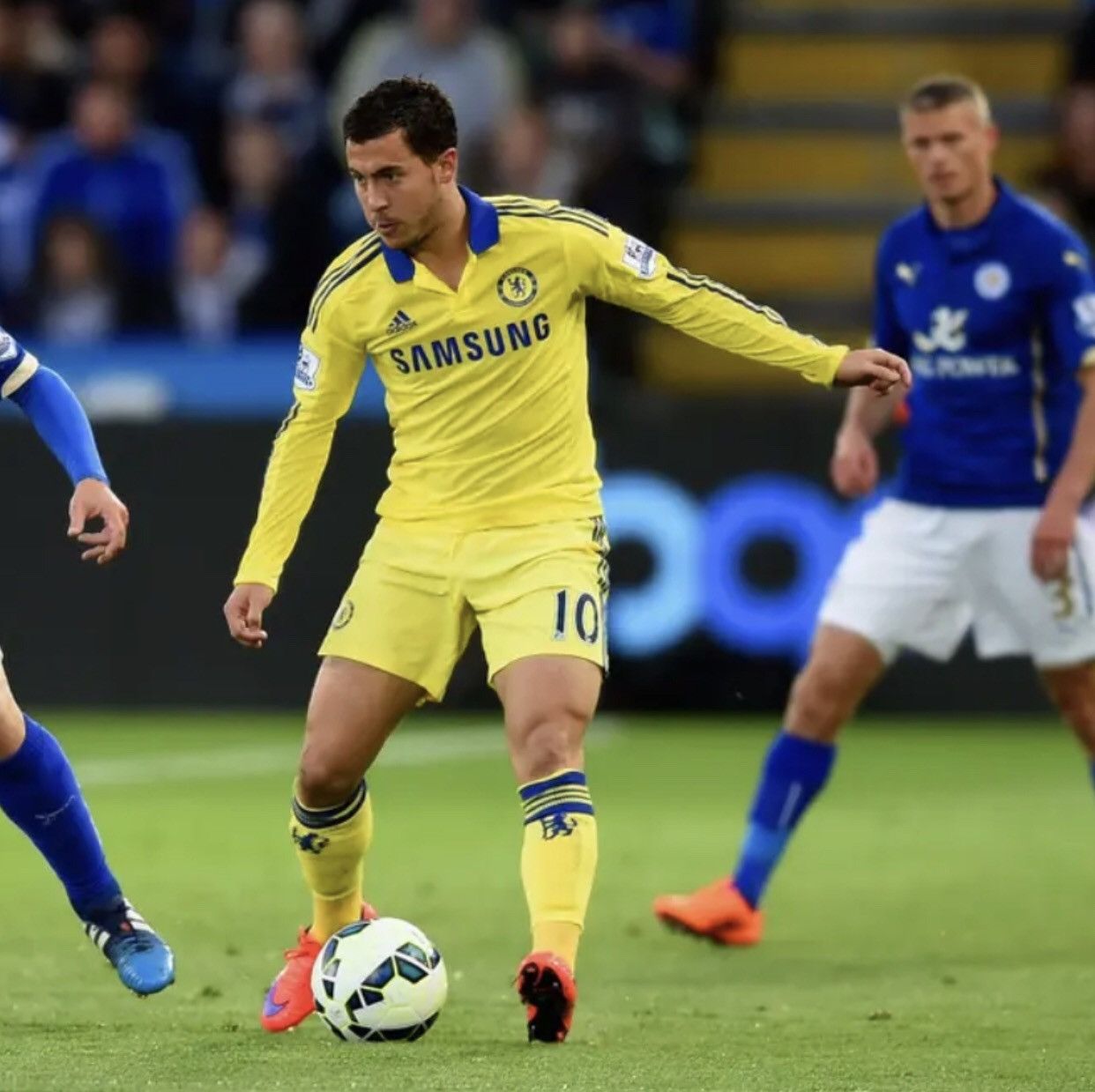 Chelsea 14/15 L/S player issue away #10 Hazard (Bnwt)