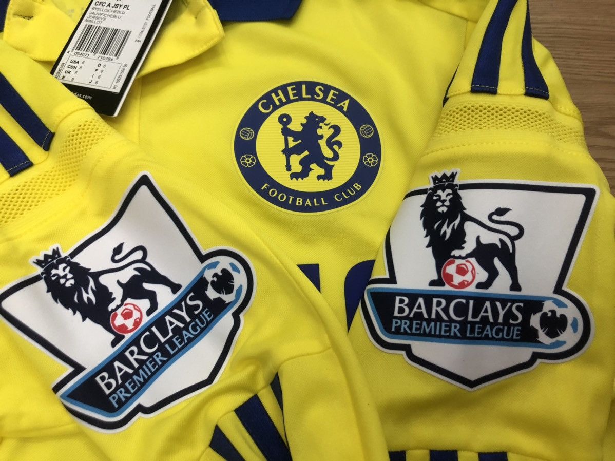 Chelsea 14/15 L/S player issue away #10 Hazard (Bnwt)