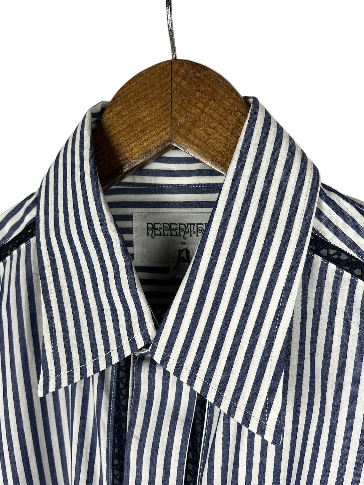 Needles Nepenthes Rebuilt Net Button Up Shirt Size US M / EU 48-50 / 2 - 5 Thumbnail