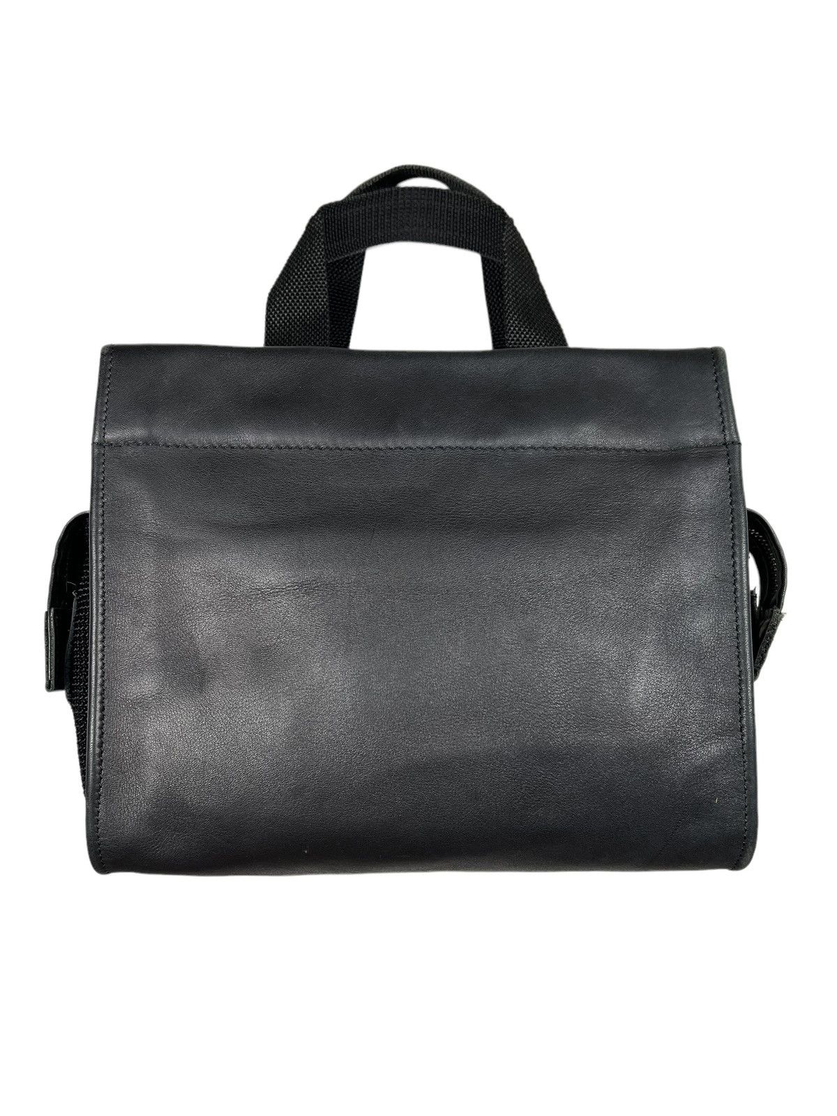Yohji Yamamoto Y’s Yohji Yamamoto Minimal Mini Leather Bag Size ONE SIZE - 6 Thumbnail