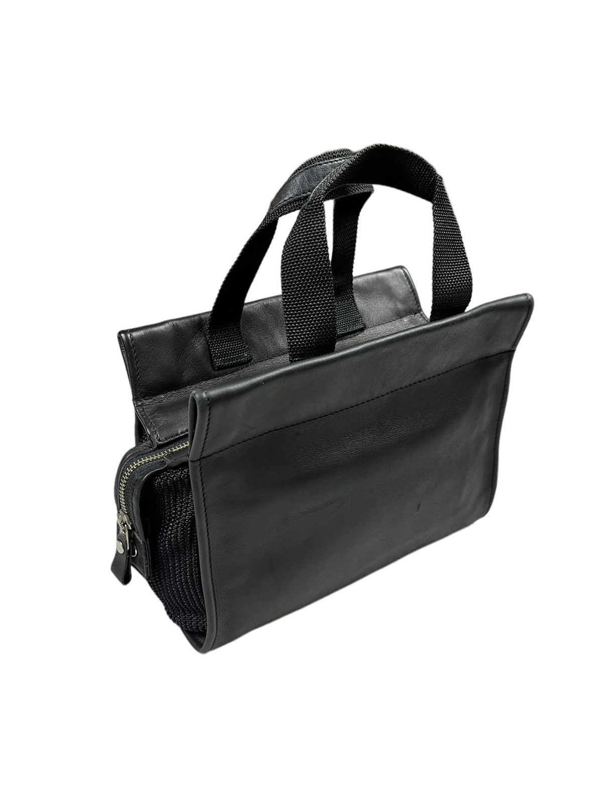 Yohji Yamamoto Leather Bag | Grailed