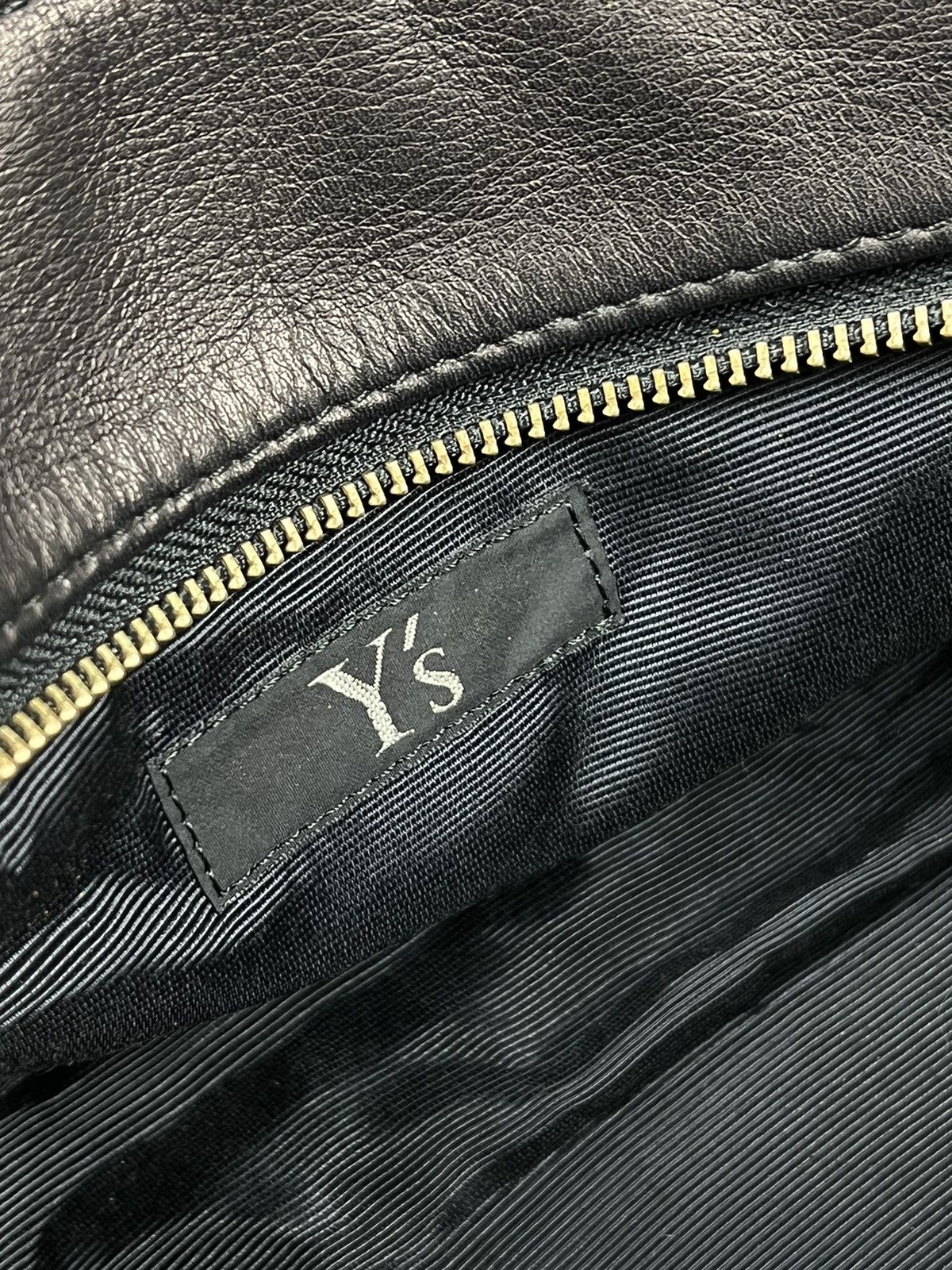 Yohji Yamamoto Y’s Yohji Yamamoto Minimal Mini Leather Bag Size ONE SIZE - 12 Thumbnail