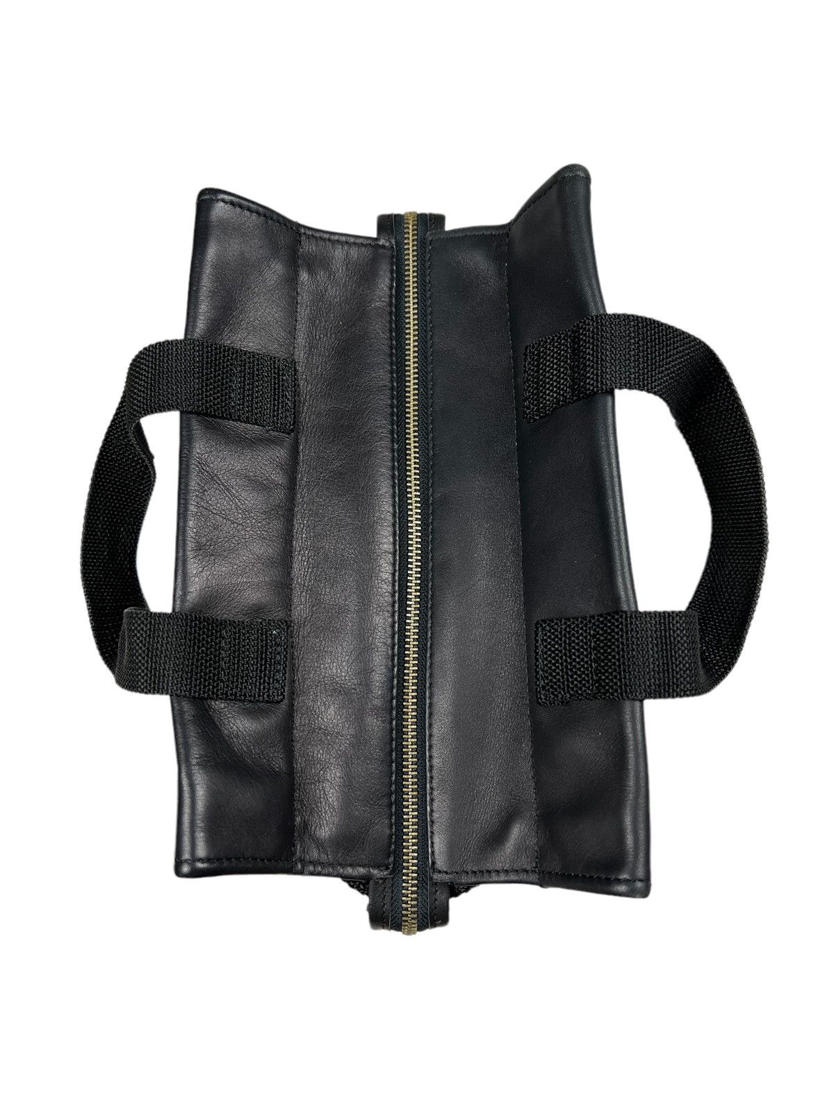 Yohji Yamamoto Y’s Yohji Yamamoto Minimal Mini Leather Bag Size ONE SIZE - 7 Thumbnail