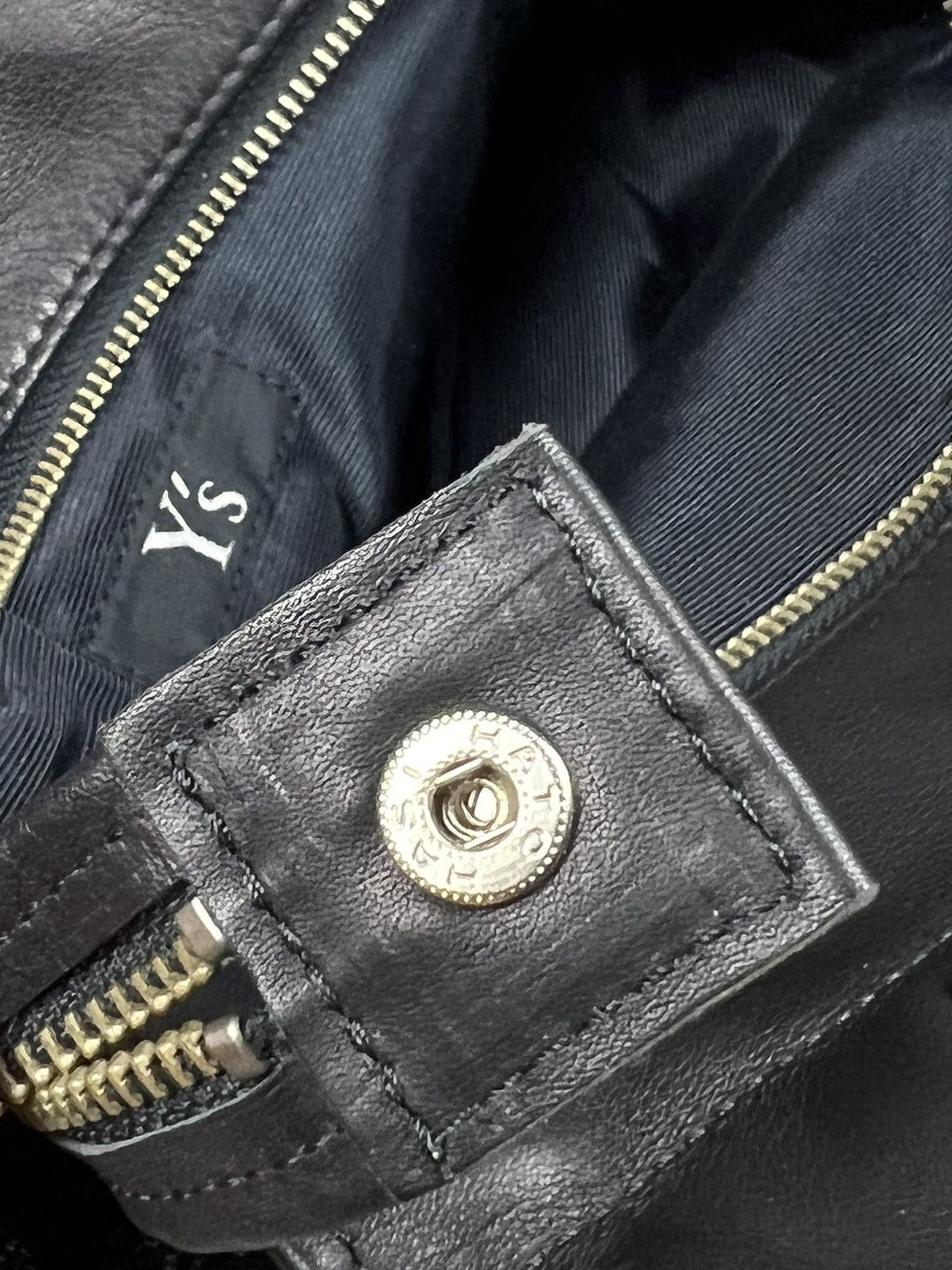 Yohji Yamamoto Y’s Yohji Yamamoto Minimal Mini Leather Bag Size ONE SIZE - 13 Thumbnail