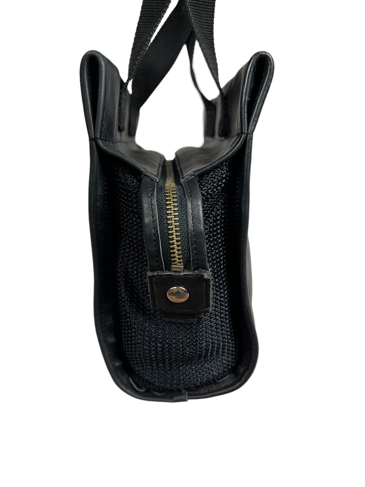 Yohji Yamamoto Y’s Yohji Yamamoto Minimal Mini Leather Bag Size ONE SIZE - 4 Thumbnail