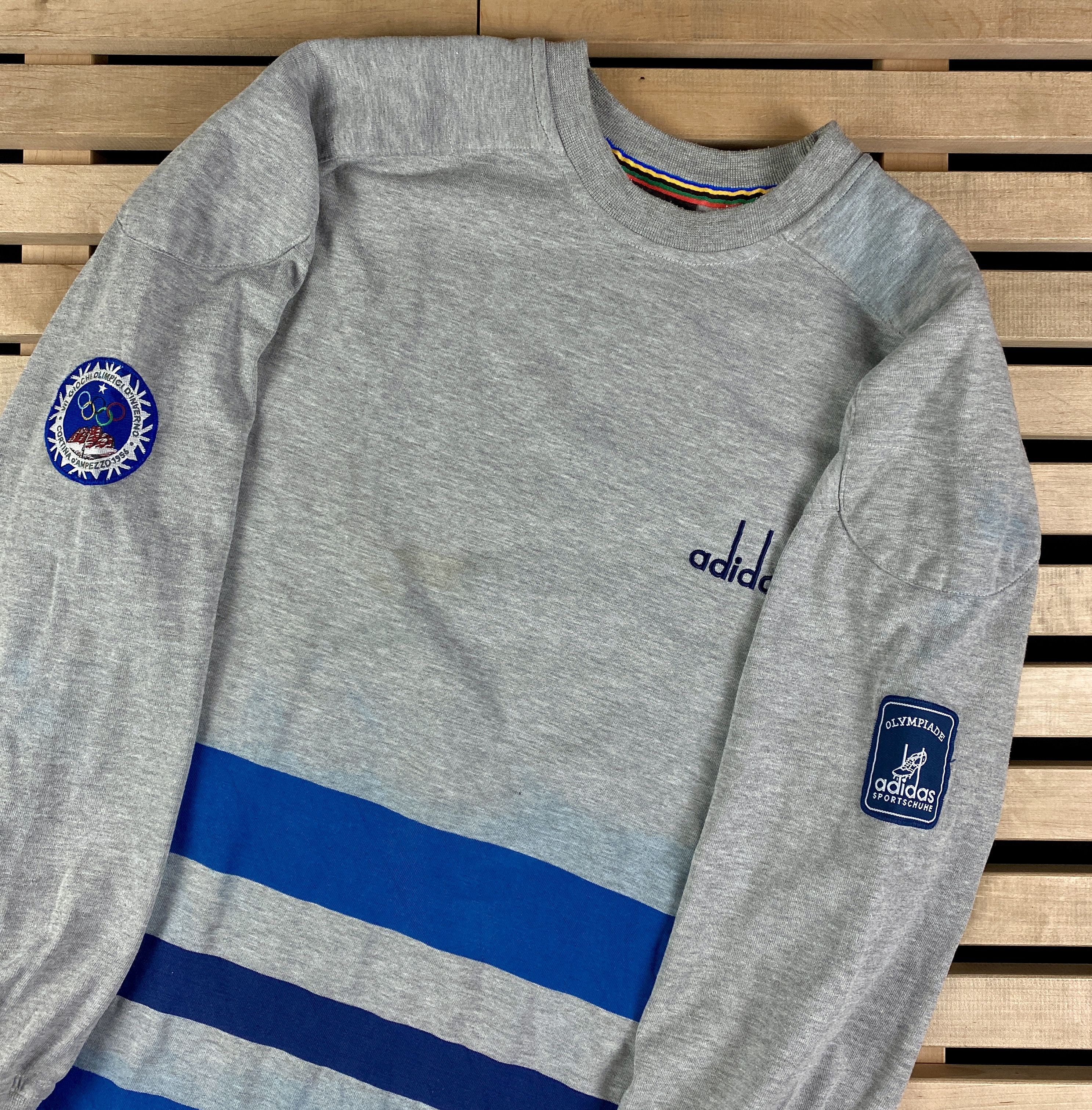 Adidas × Vintage Men’s Sweatshirt Adidas Olympic Game 1956 Vintage Size M Size US M / EU 48-50 / 2 - 5 Thumbnail
