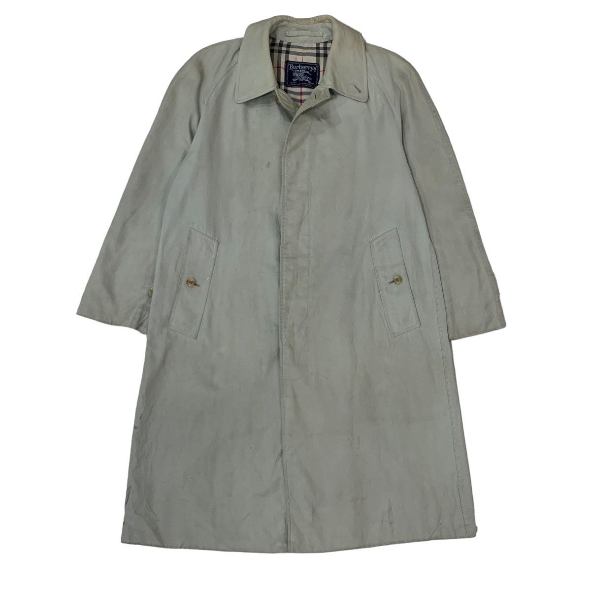 Burberry × Vintage Vintage Burberrys Nova Check Overcoat Size US S / EU 44-46 / 1 - 2 Thumbnail