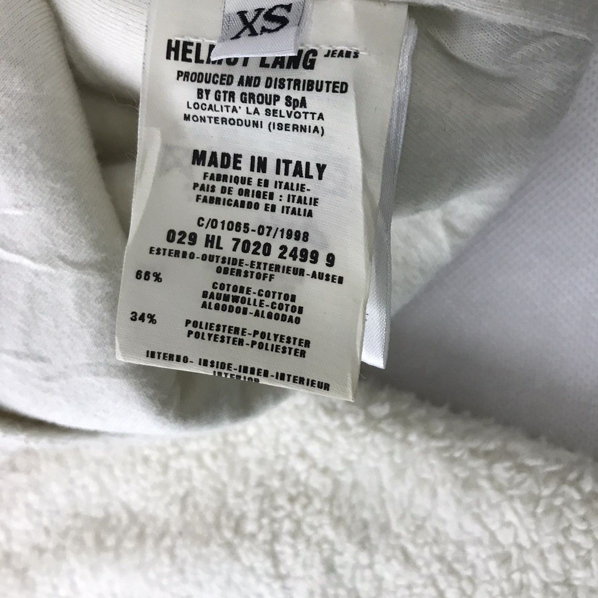 Helmut Lang AW1998 Helmut Lang Deep pile Sherpa Hoodies Size US S / EU 44-46 / 1 - 5 Thumbnail