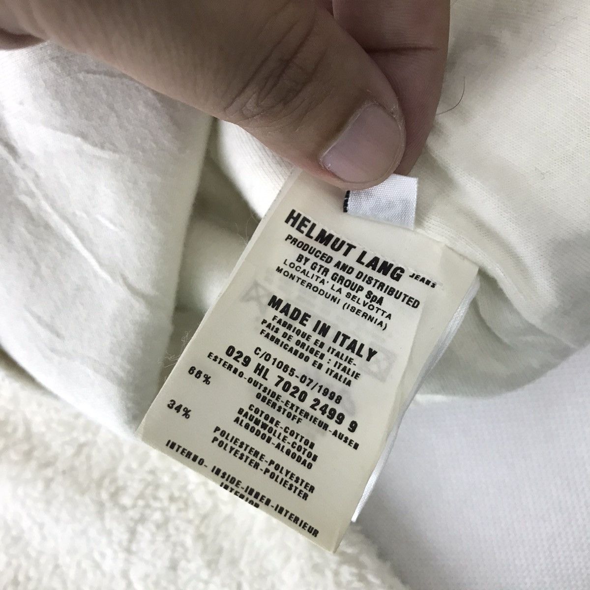 Helmut Lang AW1998 Helmut Lang Deep pile Sherpa Hoodies Size US S / EU 44-46 / 1 - 4 Thumbnail