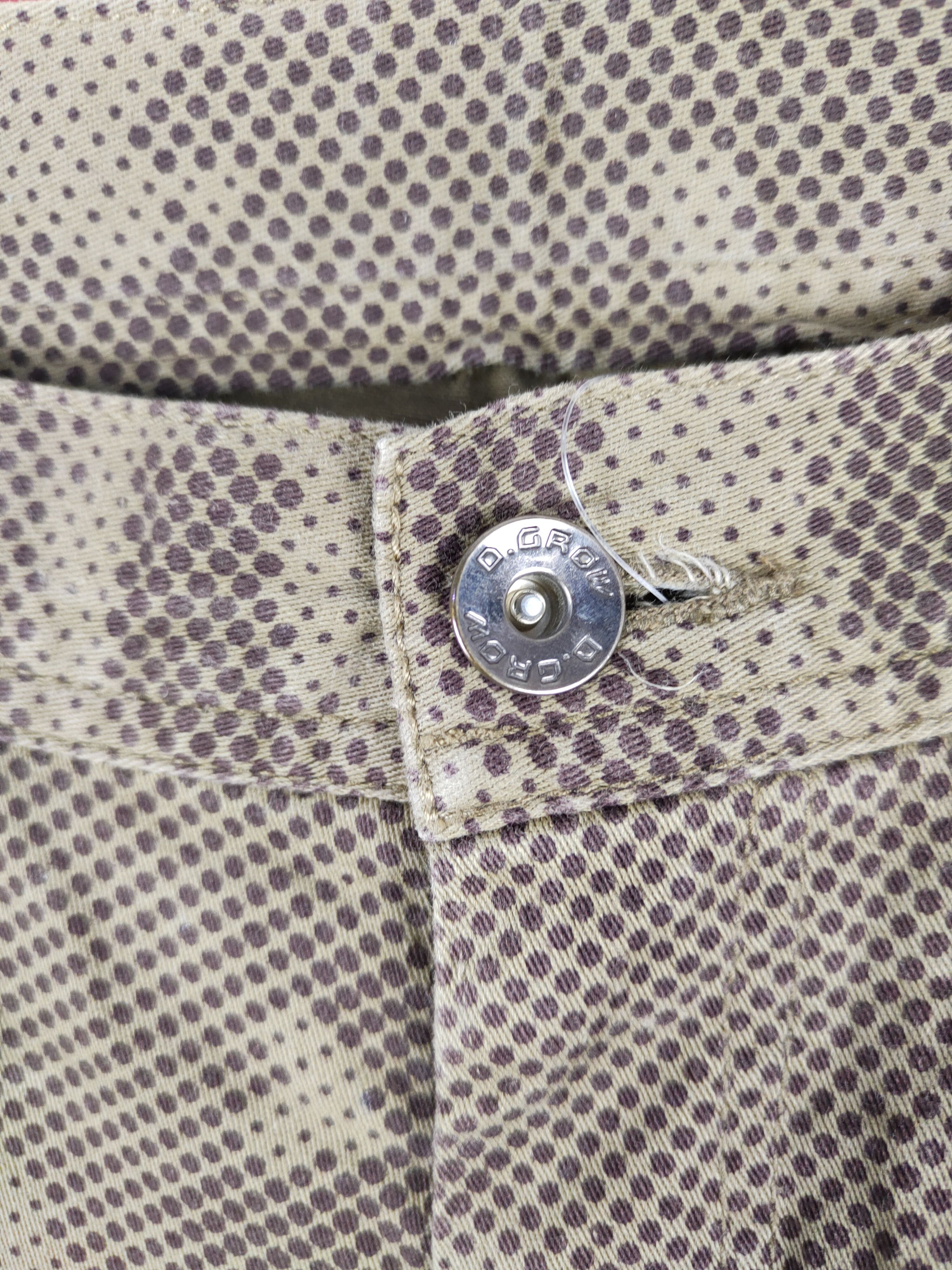 Japanese Brand × Vintage D. Grow Brown multi pocket tactical pant #4692 Size US 31 - 13 Thumbnail