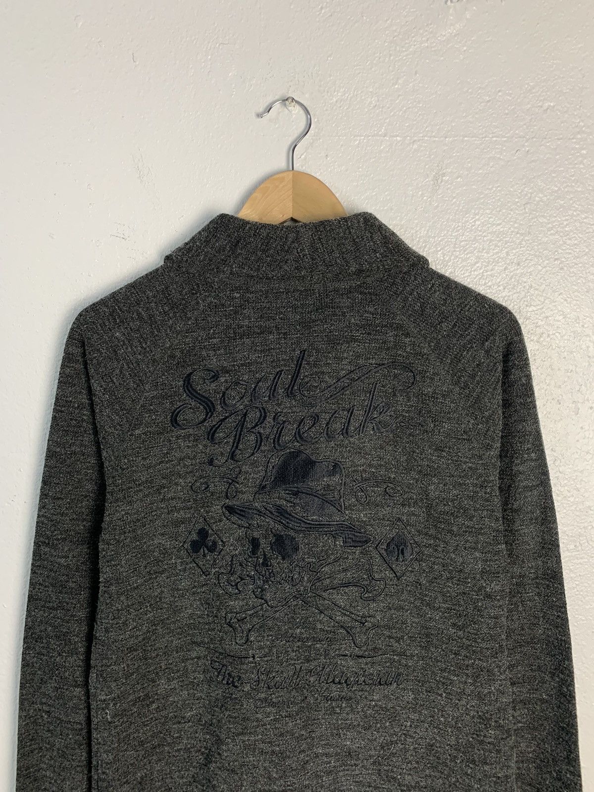 Japanese Brand Soul Break Skull Jacket Size US S / EU 44-46 / 1 - 4 Thumbnail