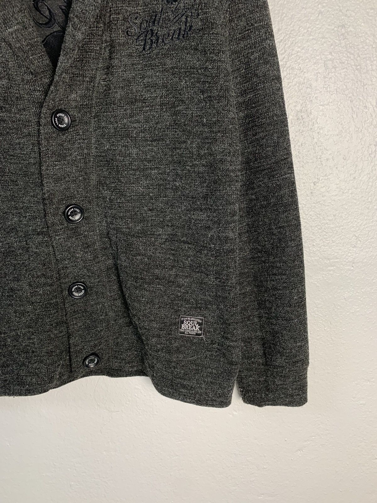 Japanese Brand Soul Break Skull Jacket Size US S / EU 44-46 / 1 - 8 Thumbnail