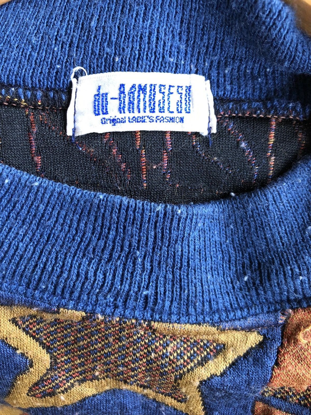 Japanese Brand × Vintage Vintage patchwork crewneck nice design Size M / US 6-8 / IT 42-44 - 6 Thumbnail
