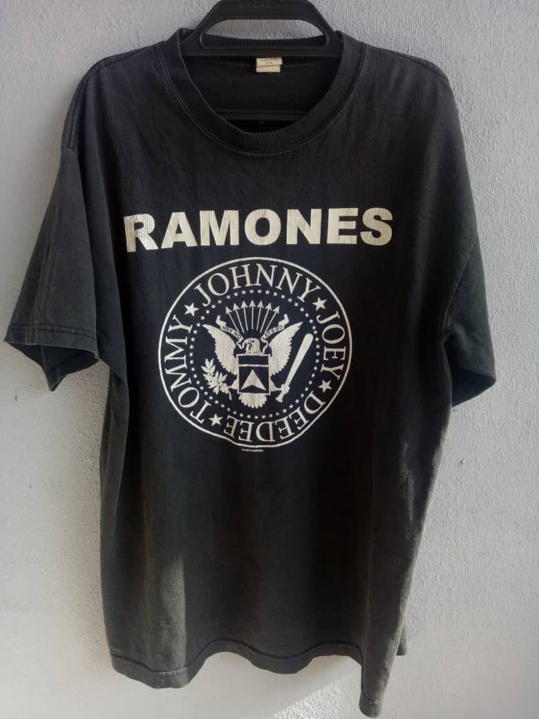 Band Tees × Vintage Vintage 1999 Ramones Punk Rock Band Tee Size US L / EU 52-54 / 3 - 1 Thumbnail