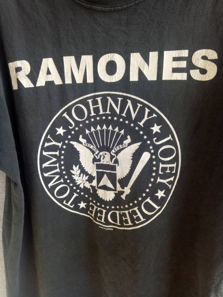 Band Tees × Vintage Vintage 1999 Ramones Punk Rock Band Tee Size US L / EU 52-54 / 3 - 3 Thumbnail