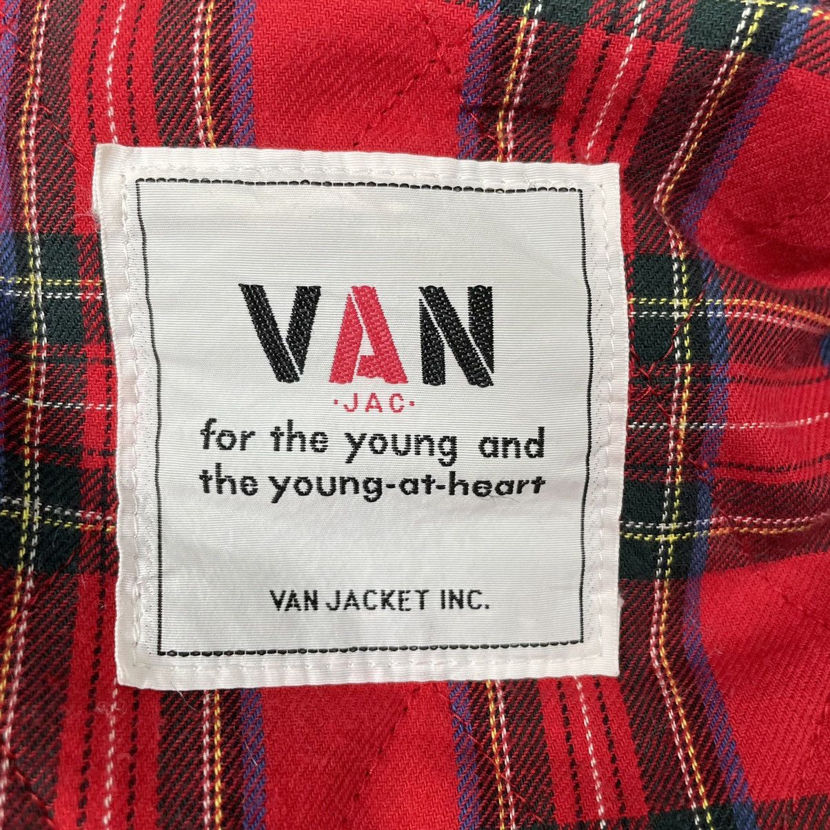 Japanese Brand × Van ☀️VAN JAC ART HERRINGTON HEART TARTAN JACKET Size US L / EU 52-54 / 3 - 9 Thumbnail