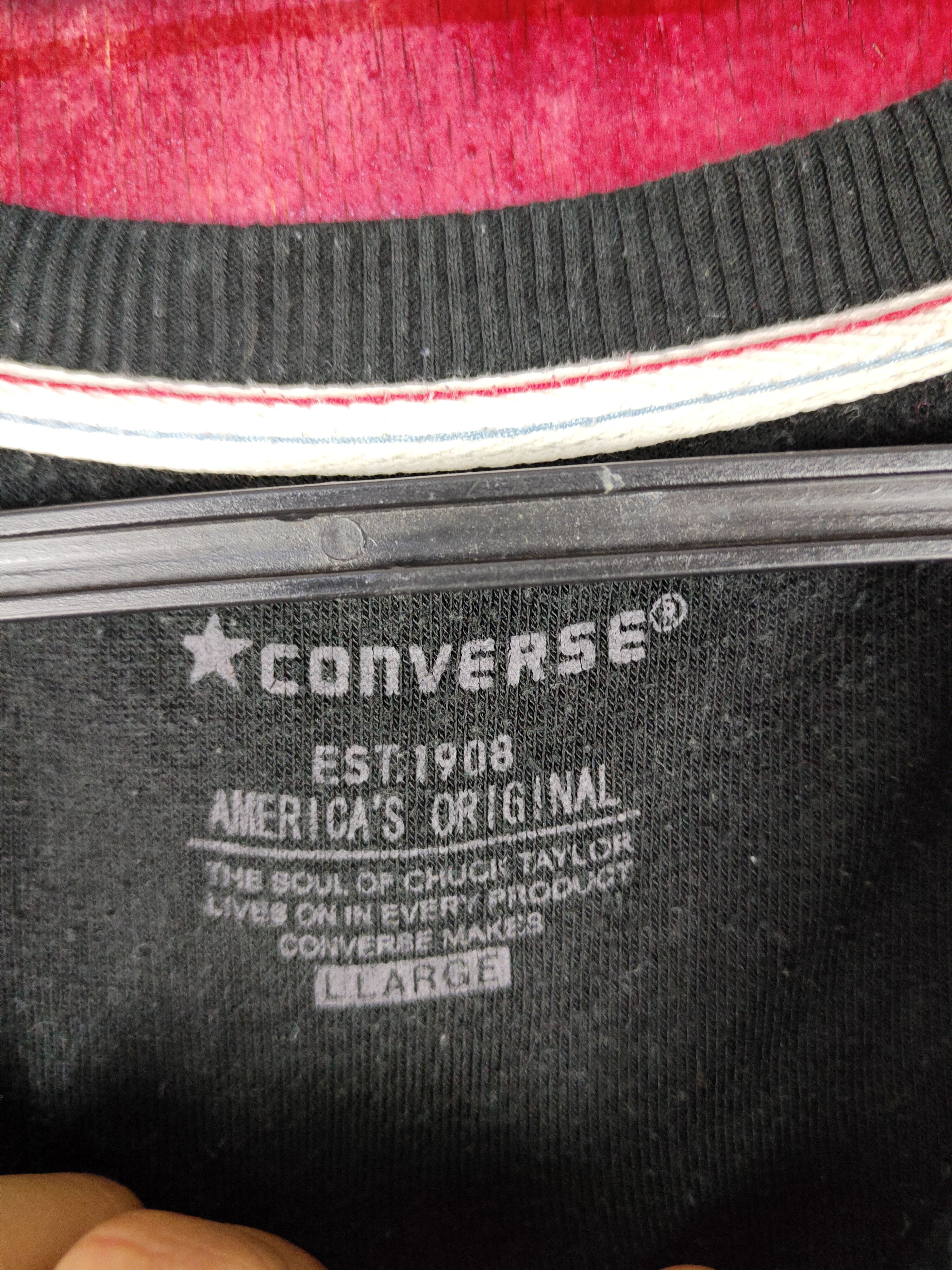 Converse Converse vintage faded Black Sweater #4959 Size US S / EU 44-46 / 1 - 10 Thumbnail