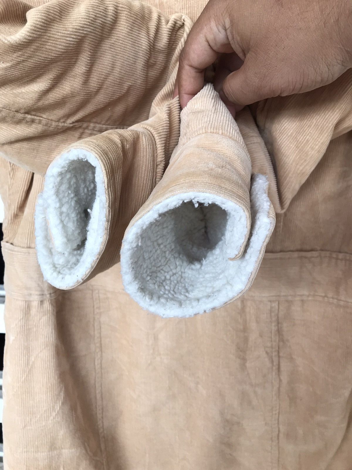 Japanese Brand Corduroy Sherpa E.G Smith Thick Jacket Size US M / EU 48-50 / 2 - 4 Thumbnail
